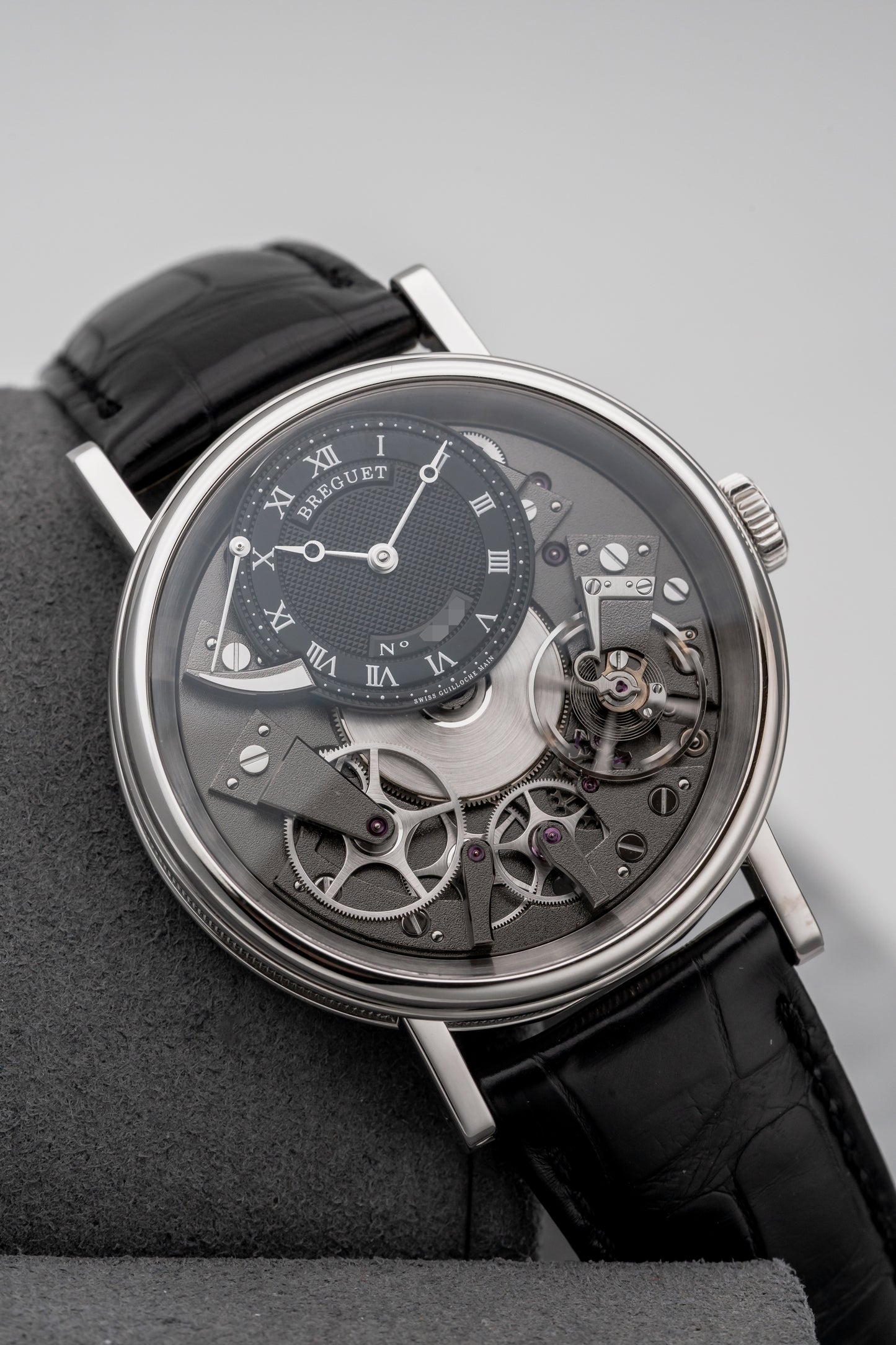 Breguet Tradition 7057BB/G9/9W6 White Gold, Black Dial
