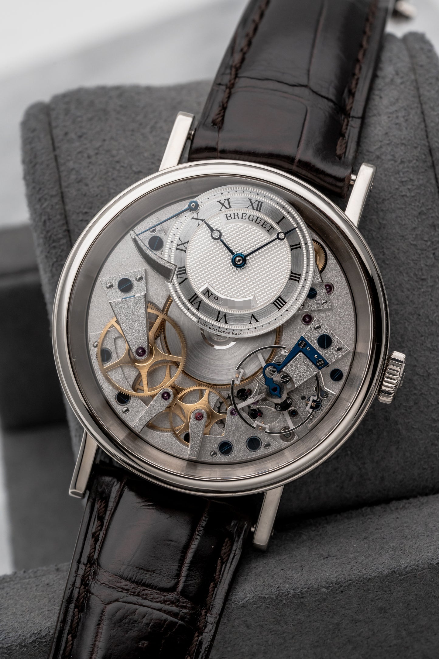 Breguet Tradition 7057BB/11/9W6 Silver Dial, White Gold