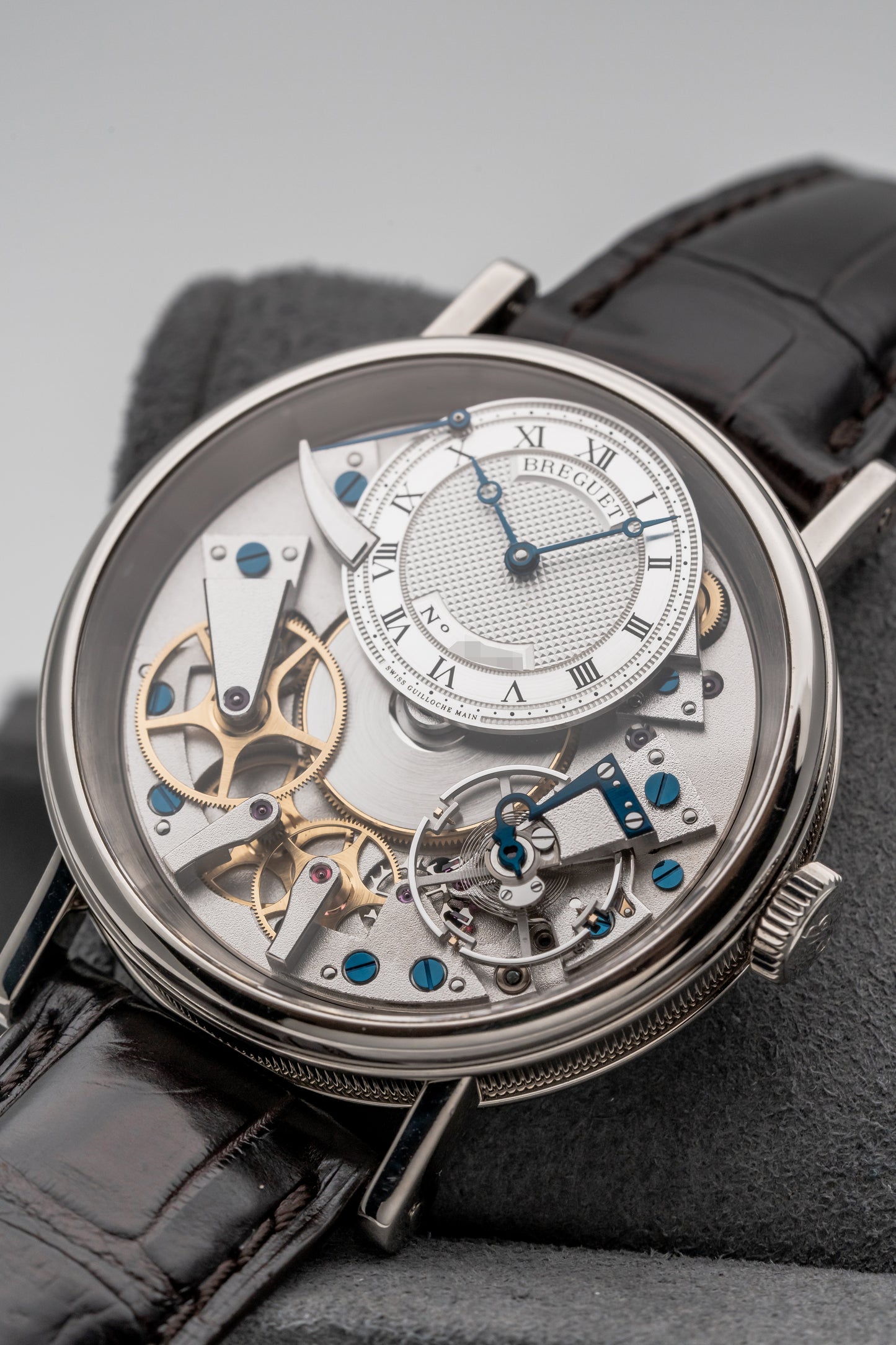 Breguet Tradition 7057BB/11/9W6 Silver Dial, White Gold
