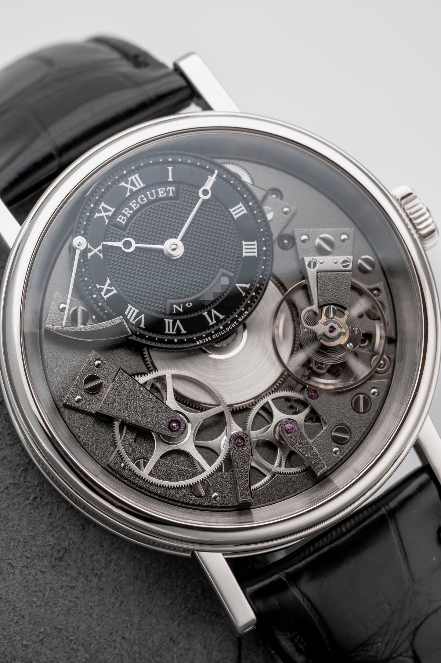 Breguet Tradition 7057BB/G9/9W6 White Gold, Black Dial