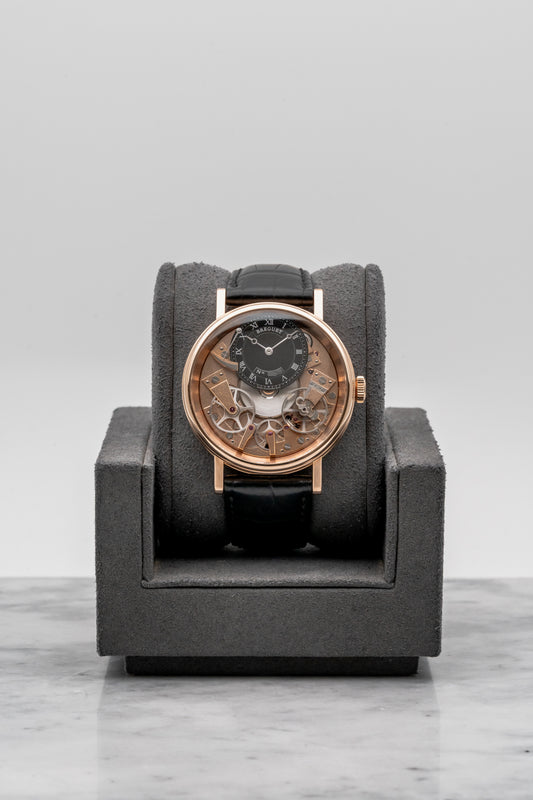 Breguet Tradition 7057BR/G9/9W6 Black Skeleton Dial