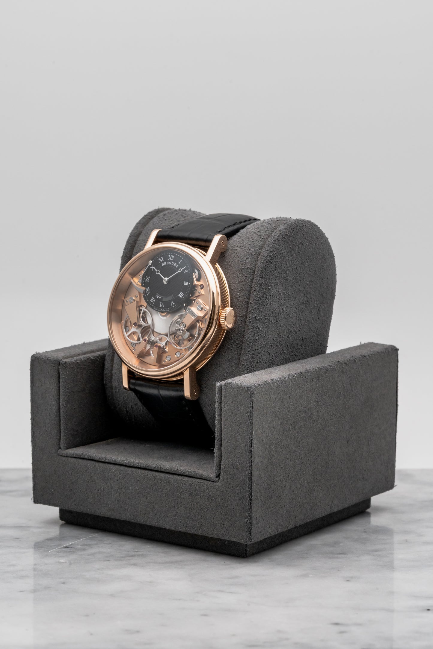 Breguet Tradition 7057BR/G9/9W6 Black Skeleton Dial