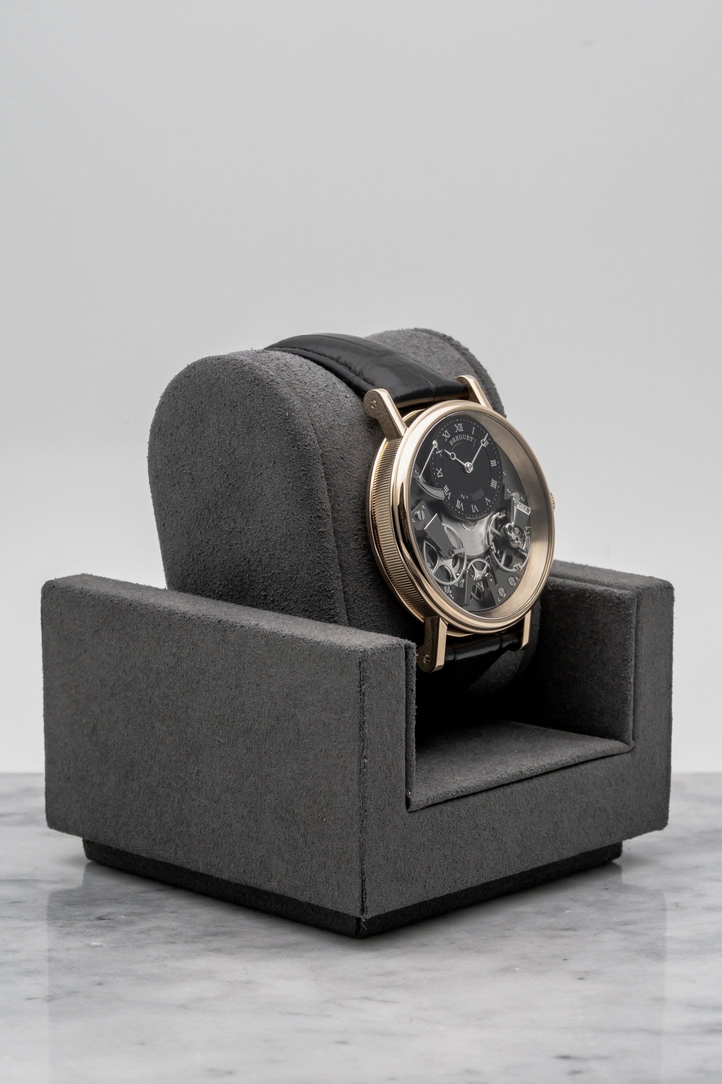 Breguet Tradition 7057BR Black Dial, Black Skeleton Dial