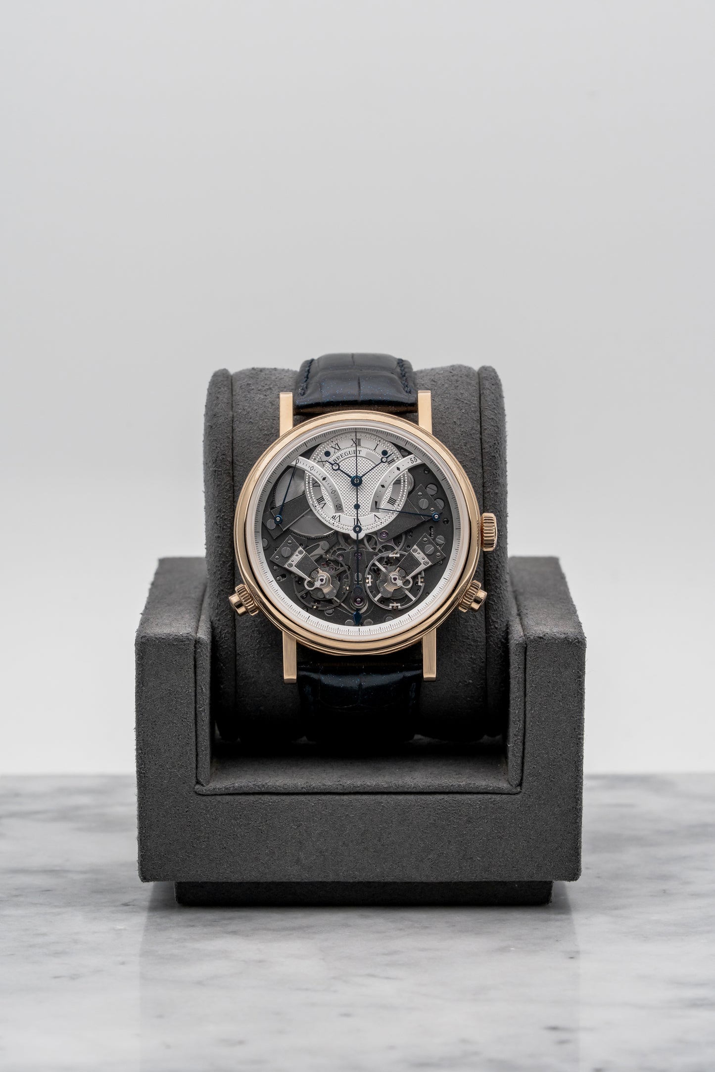 Breguet Tradition Chronographe Indépendant 7077BR/G1/9XV, Silver Dial