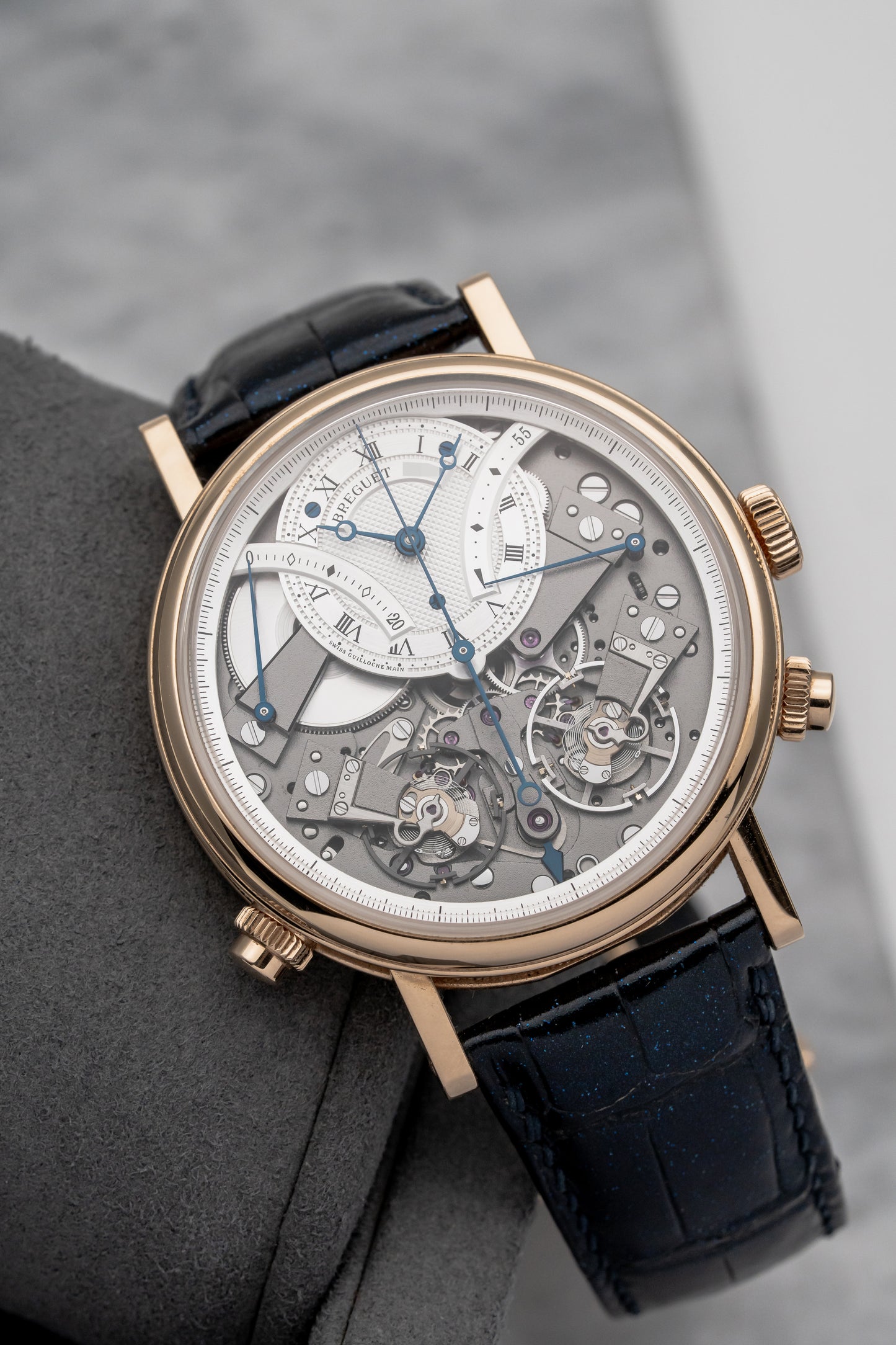 Breguet Tradition Chronographe Indépendant 7077BR/G1/9XV, Silver Dial
