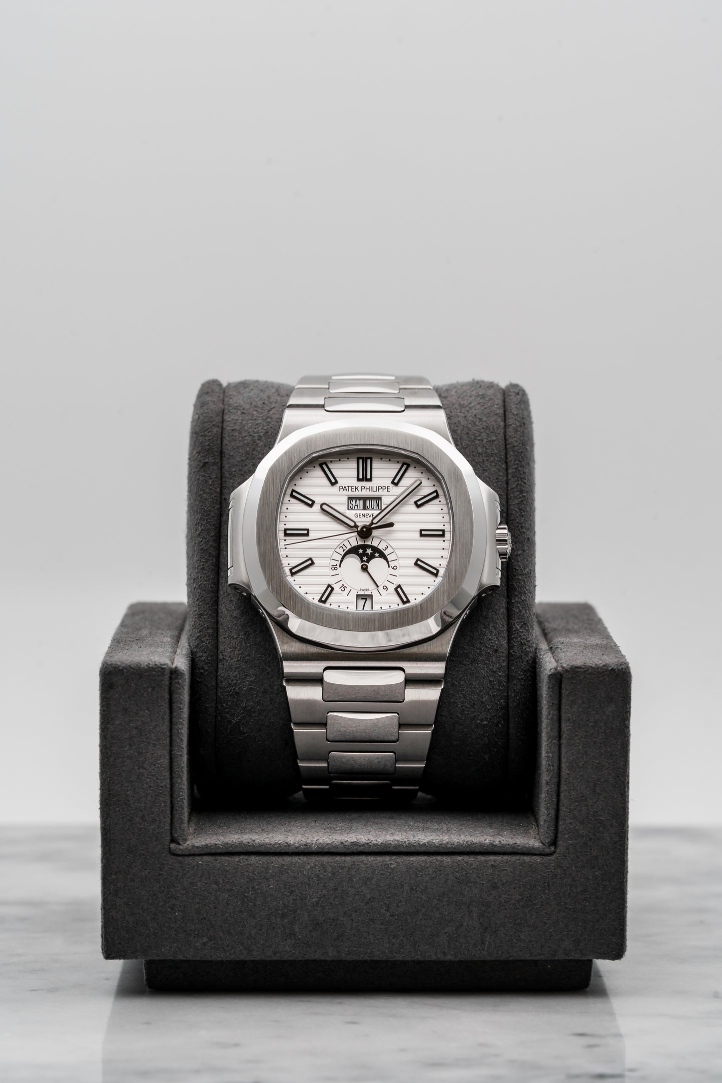 Patek Philippe Nautilus 5726/1A-010 White Dial Annual Calendar