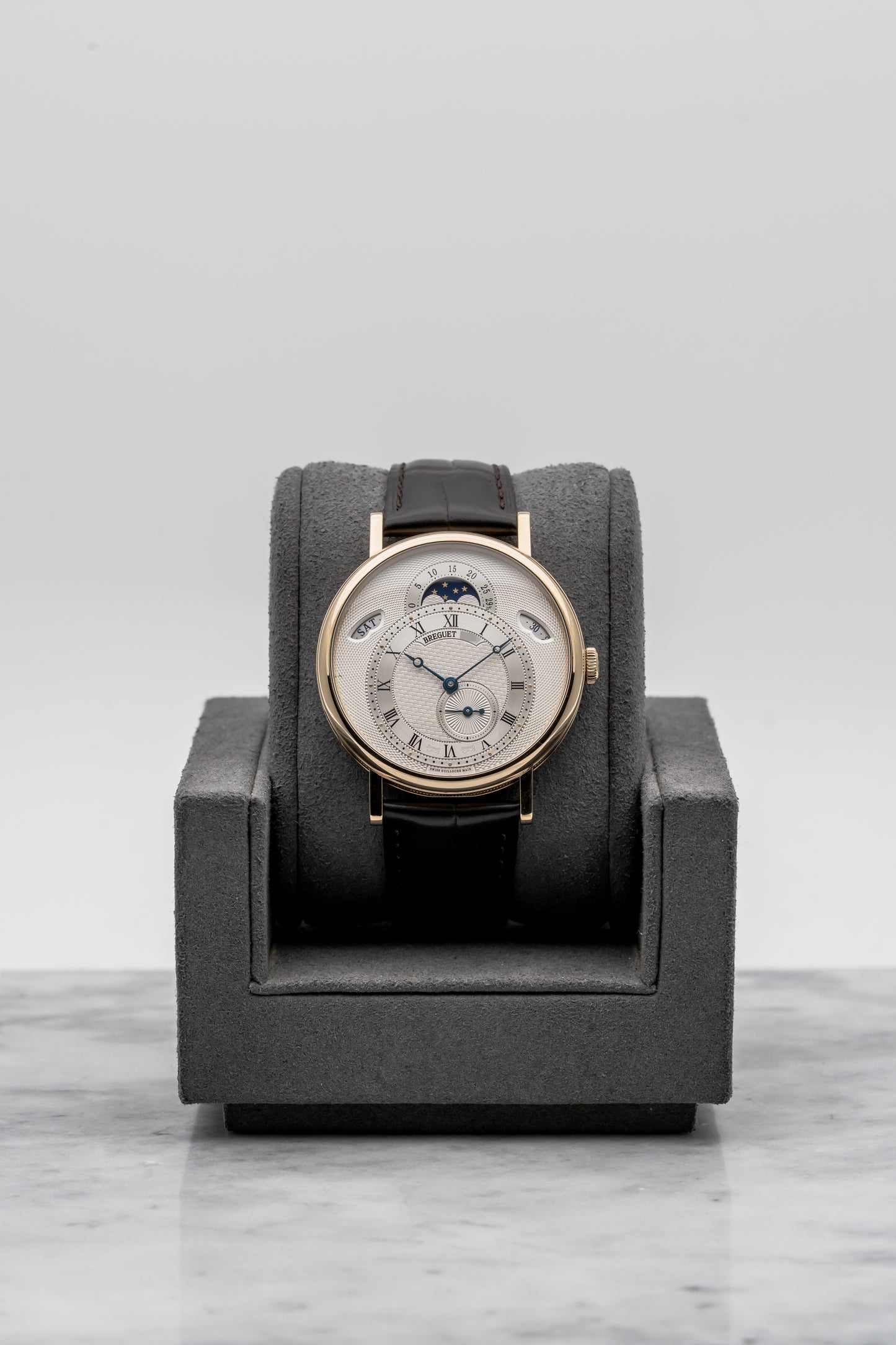 Breguet Classique Calendar 7337BA/1E/9V6, Silver Dial