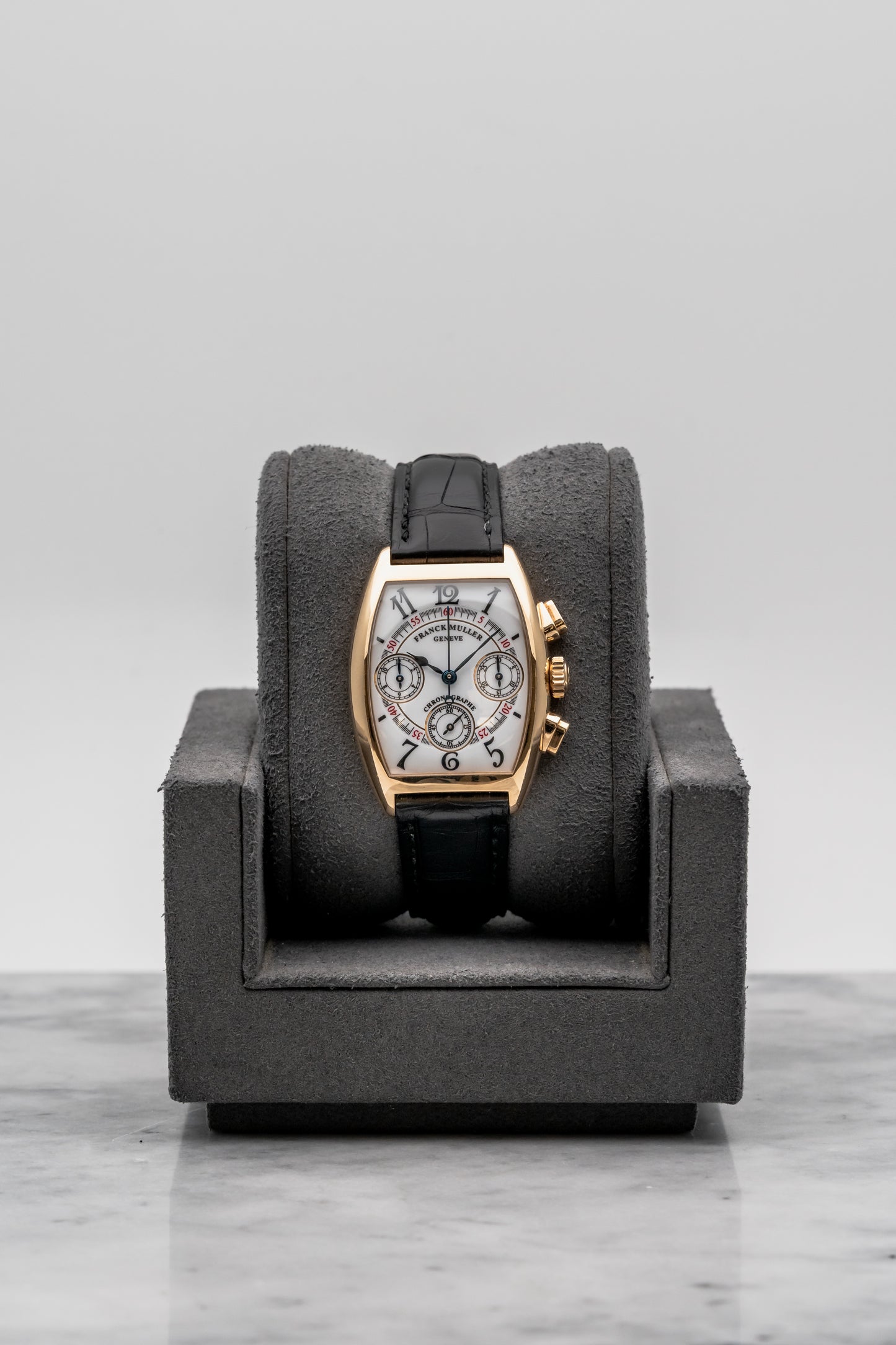 Franck Muller Cintrée Curvex Chronograph 7502 CC White Dial