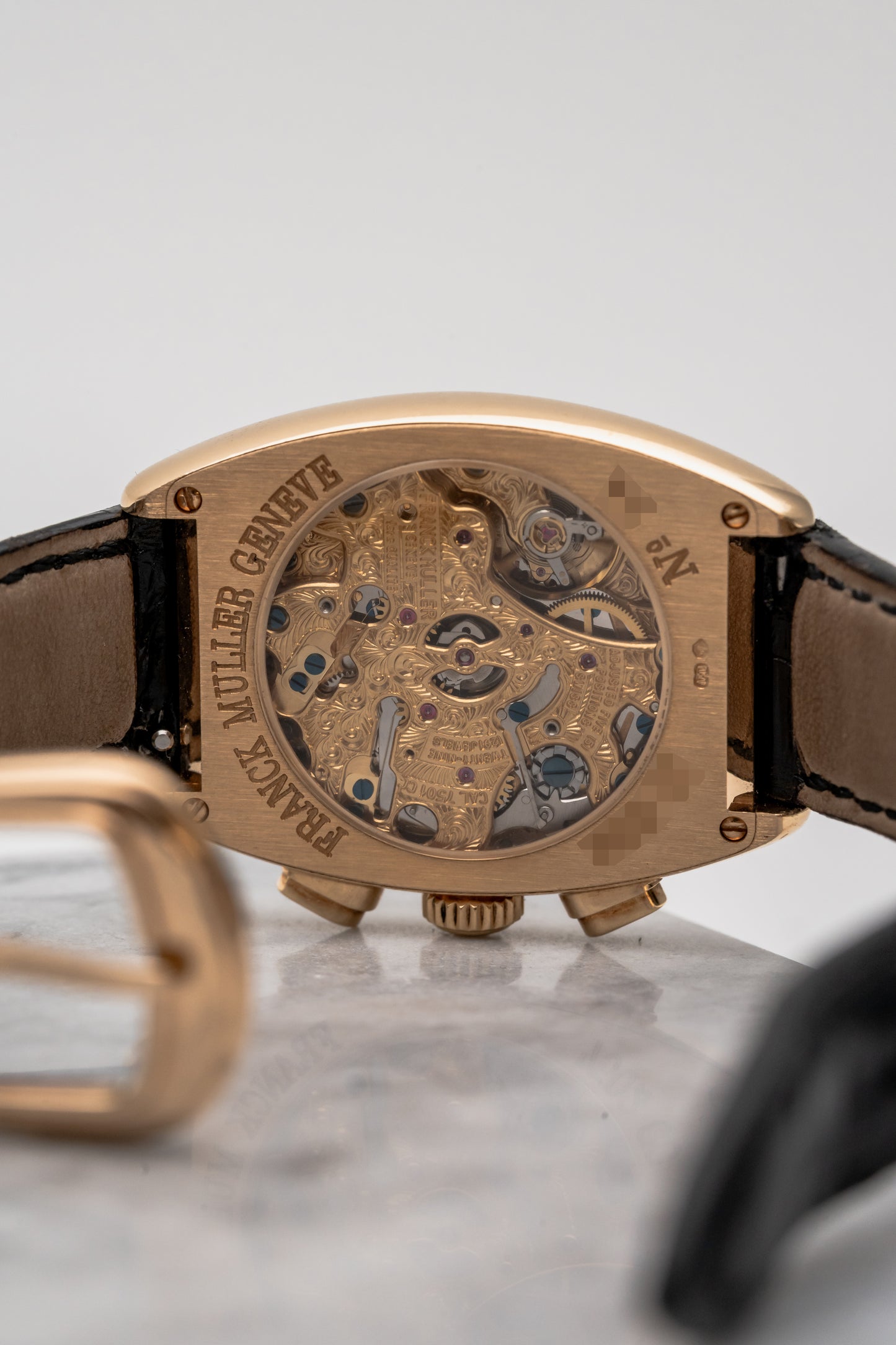 Franck Muller Cintrée Curvex Chronograph 7502 CC White Dial