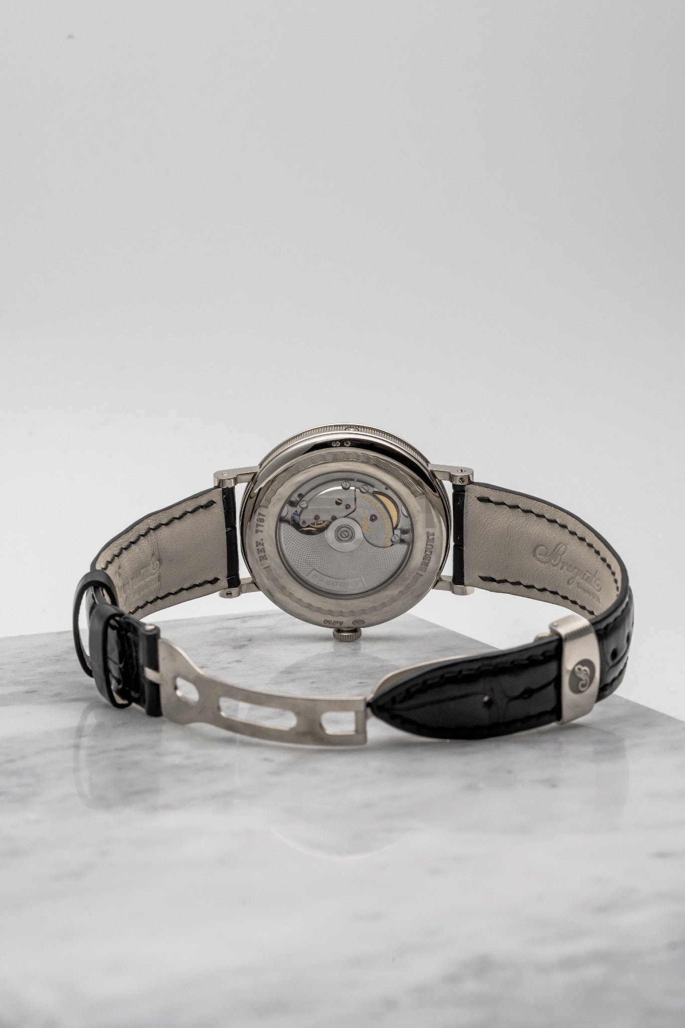 Breguet Classique 7787BB Moonphase, White Gold Guilloché Dial