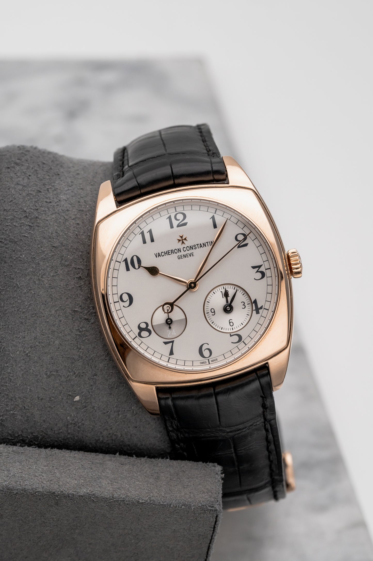 Vacheron Constantin Harmony Dual Time 7810S/000R-B141 Silver Dial
