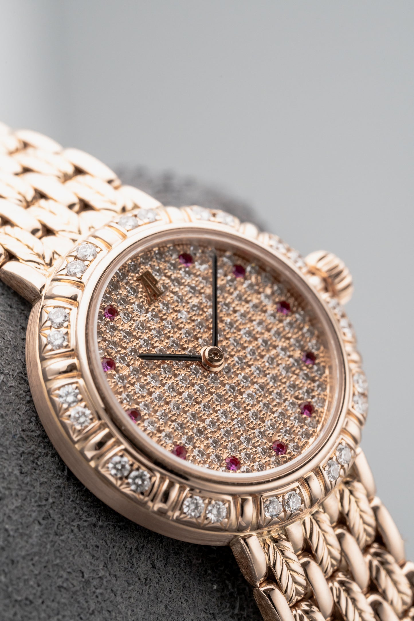 Audemars Piguet Classical Gem-Set 79347OR/Z/1146OR/01, Pavé Diamond Dial