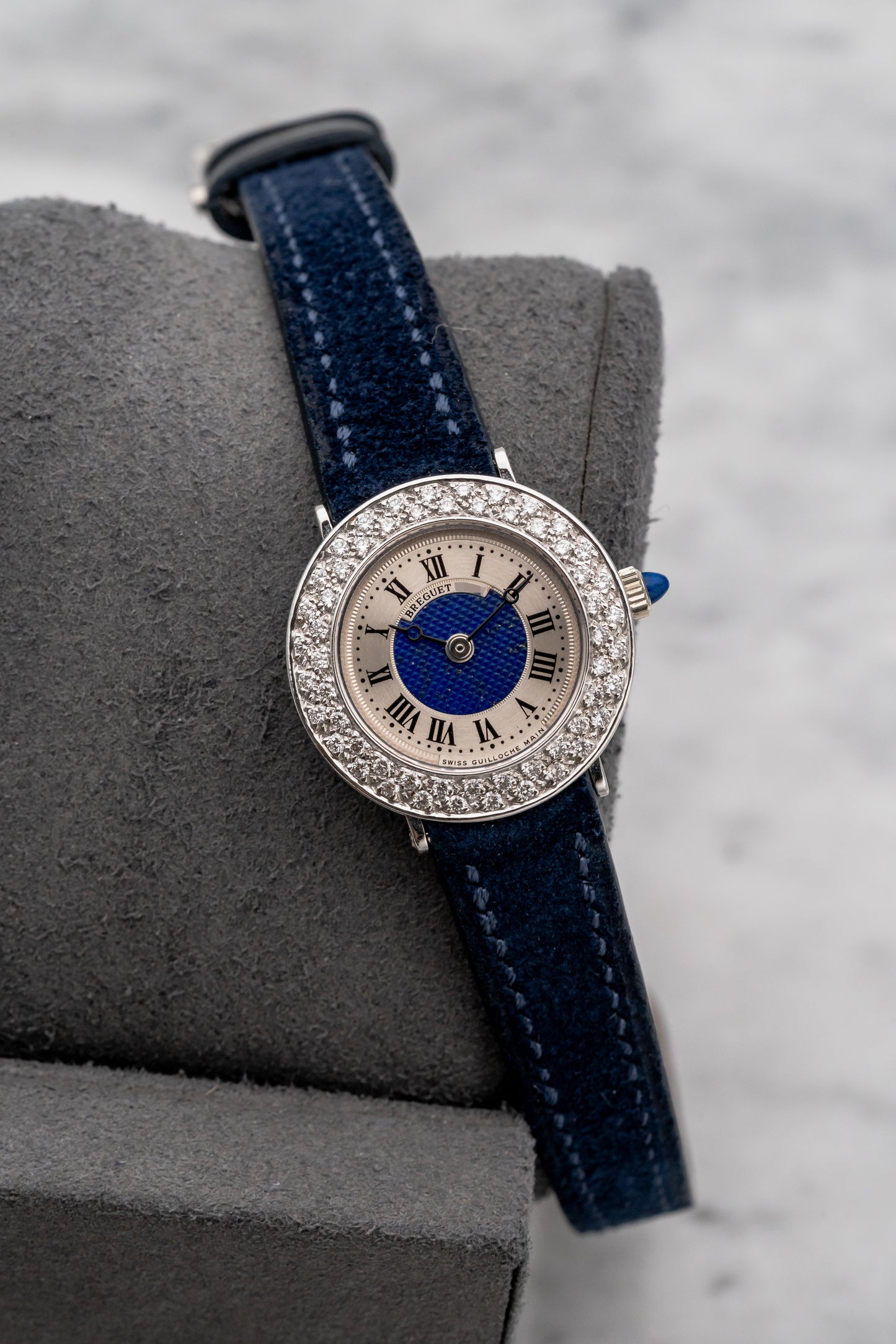 Breguet Classique 8121 Mini Lapiz Diamond Set Bezel
