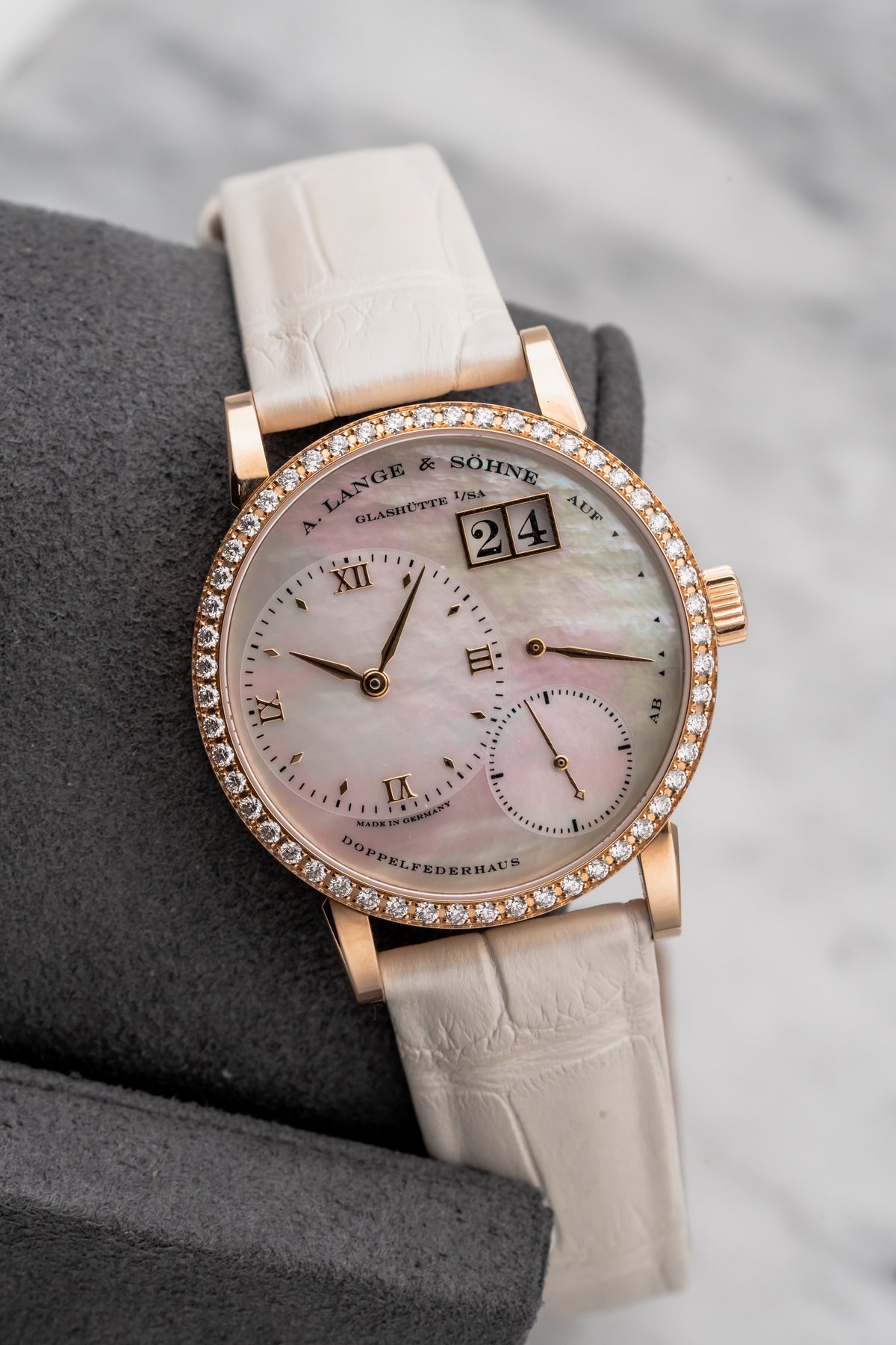 A. Lange & Söhne Little Lange 1 Soirée 813.047 MOP Dial