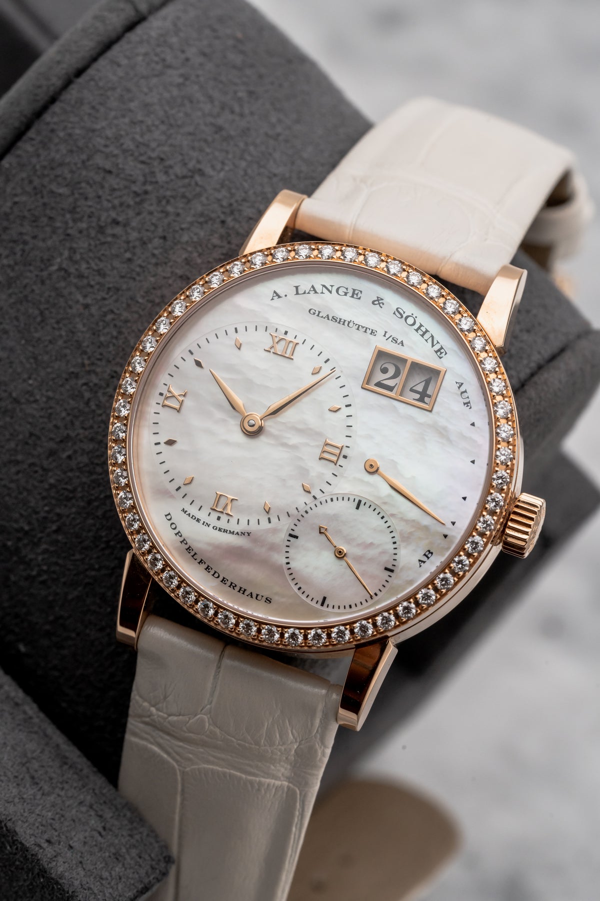 A. Lange & Söhne Little Lange 1 Soirée 813.047 MOP Dial
