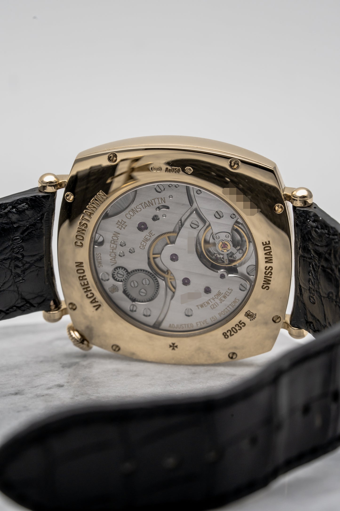 Vacheron Constantin Historiques 1921 82035/000J-9964, Silver Dial