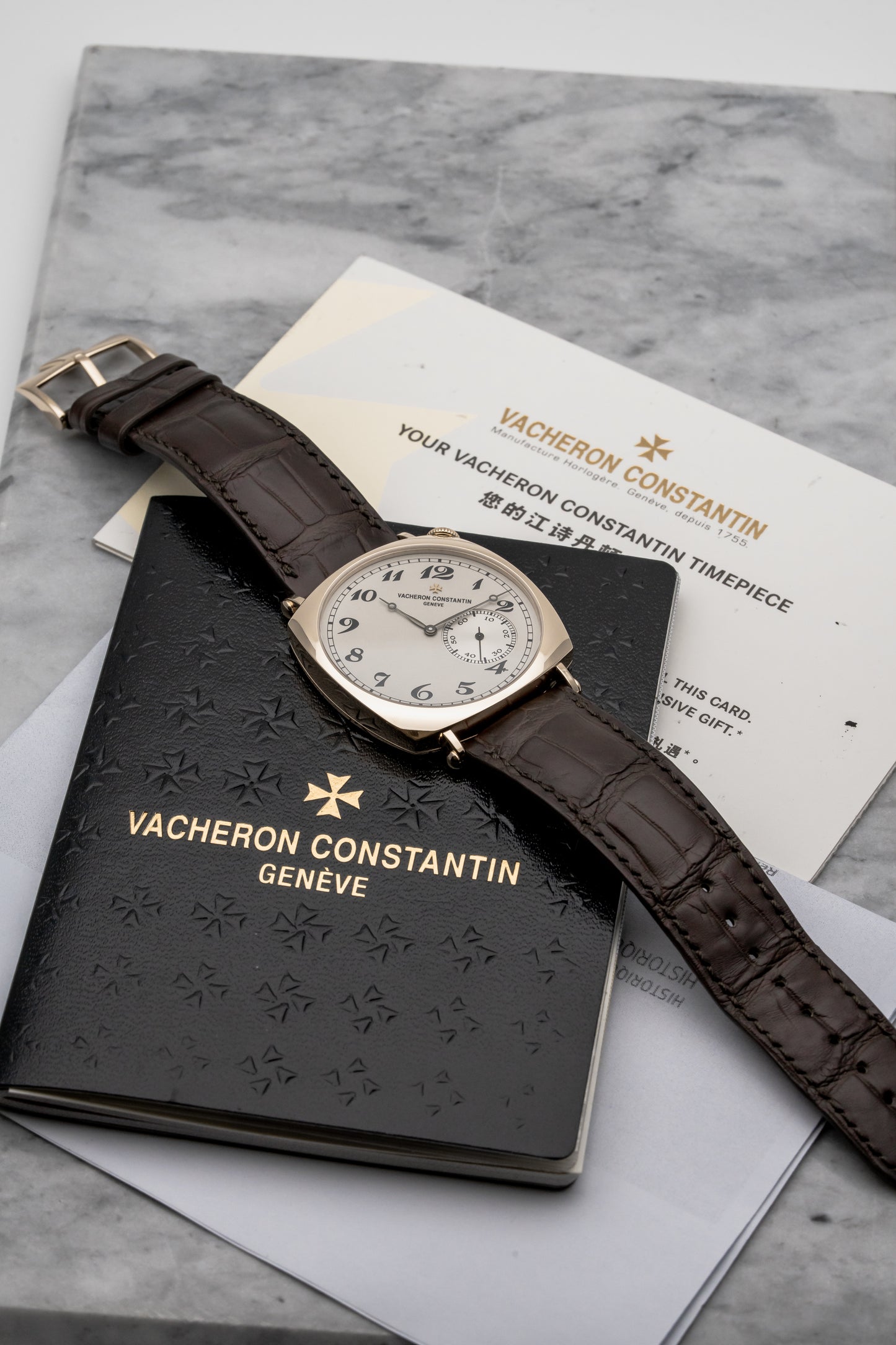 Vacheron Constantin Historiques American 1921 82035R Rose Gold, Silver Dial