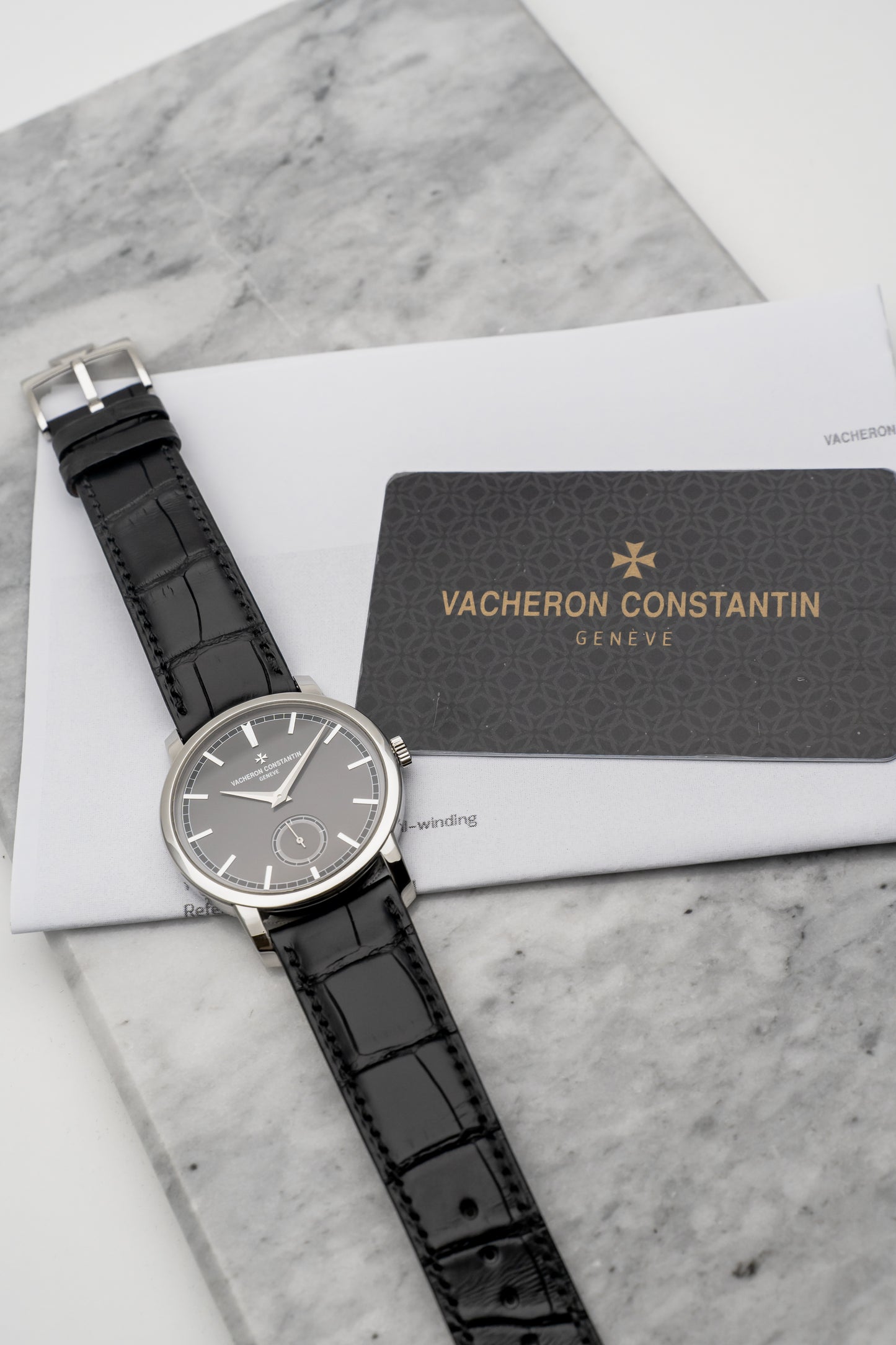 Vacheron Constantin Traditionnelle Platinum 82172/000P-9811 Grey Dial