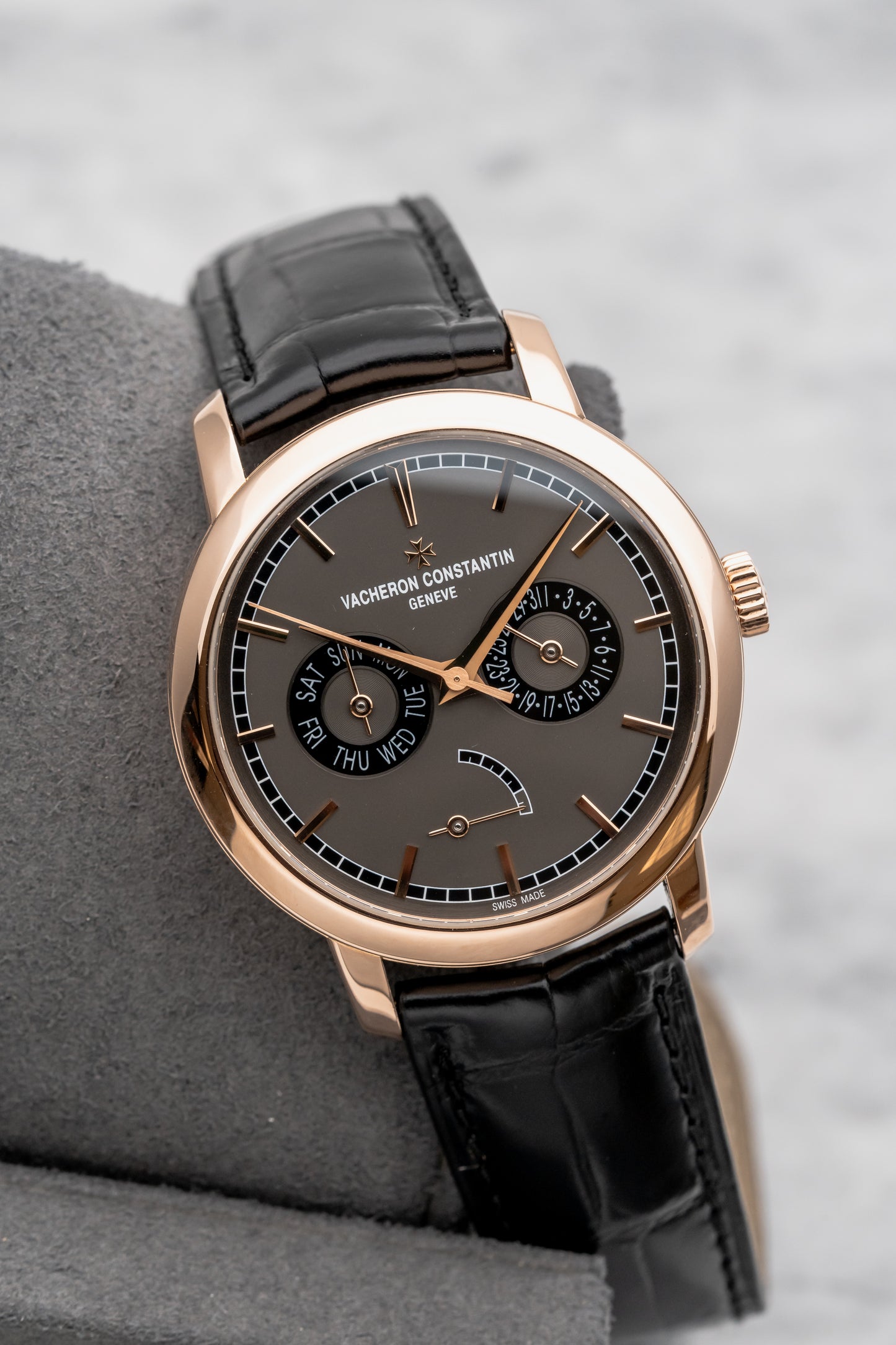 Vacheron Constantin Traditionnelle Day-Date Power Reserve 85290/000R-B405 Grey Dial