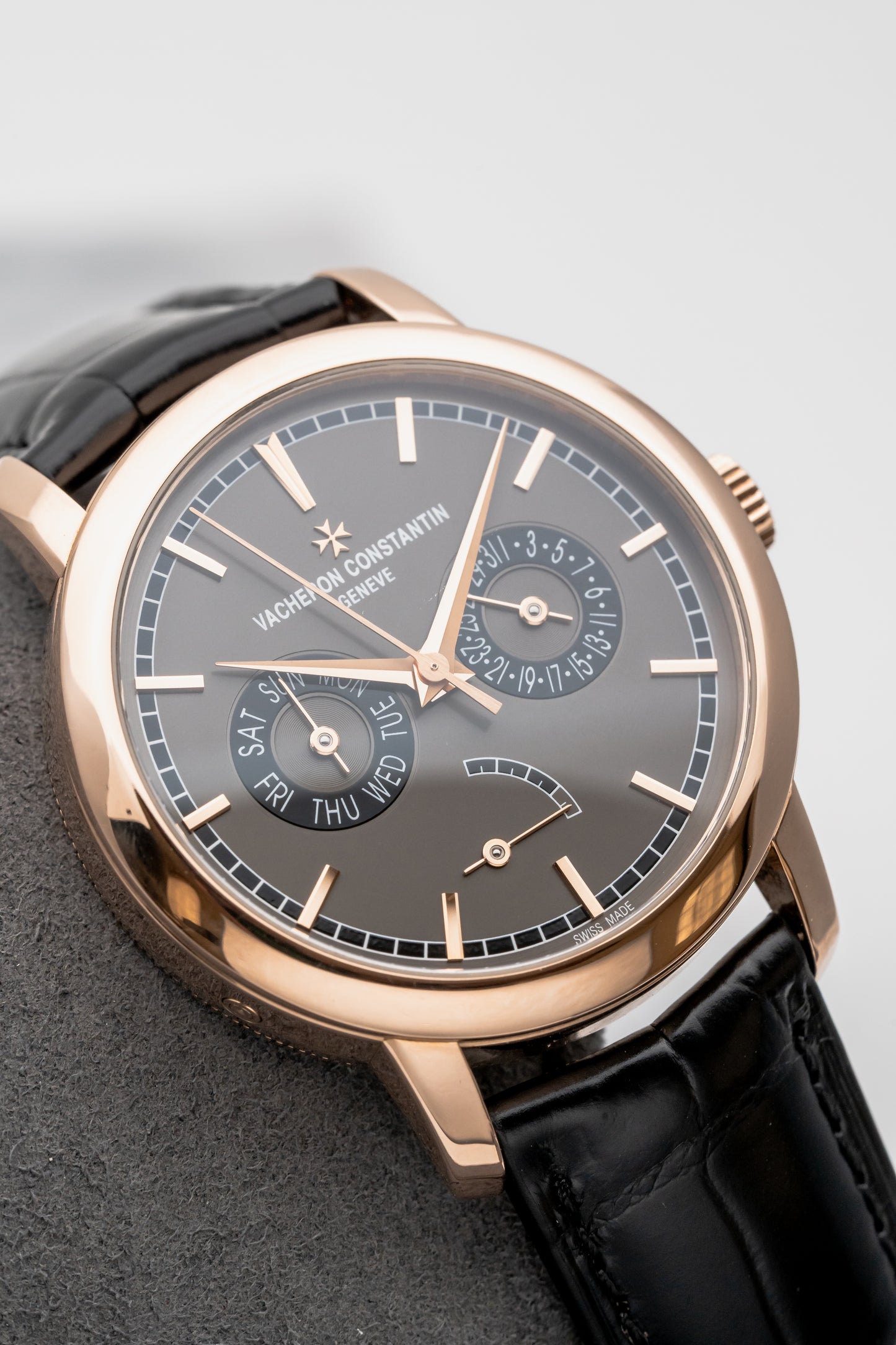 Vacheron Constantin Traditionnelle Day-Date Power Reserve 85290/000R-B405 Grey Dial