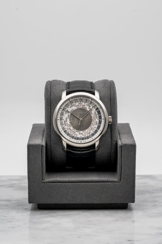 Vacheron Constantin Traditionnelle World Time 86060G White Gold, Silver Dial