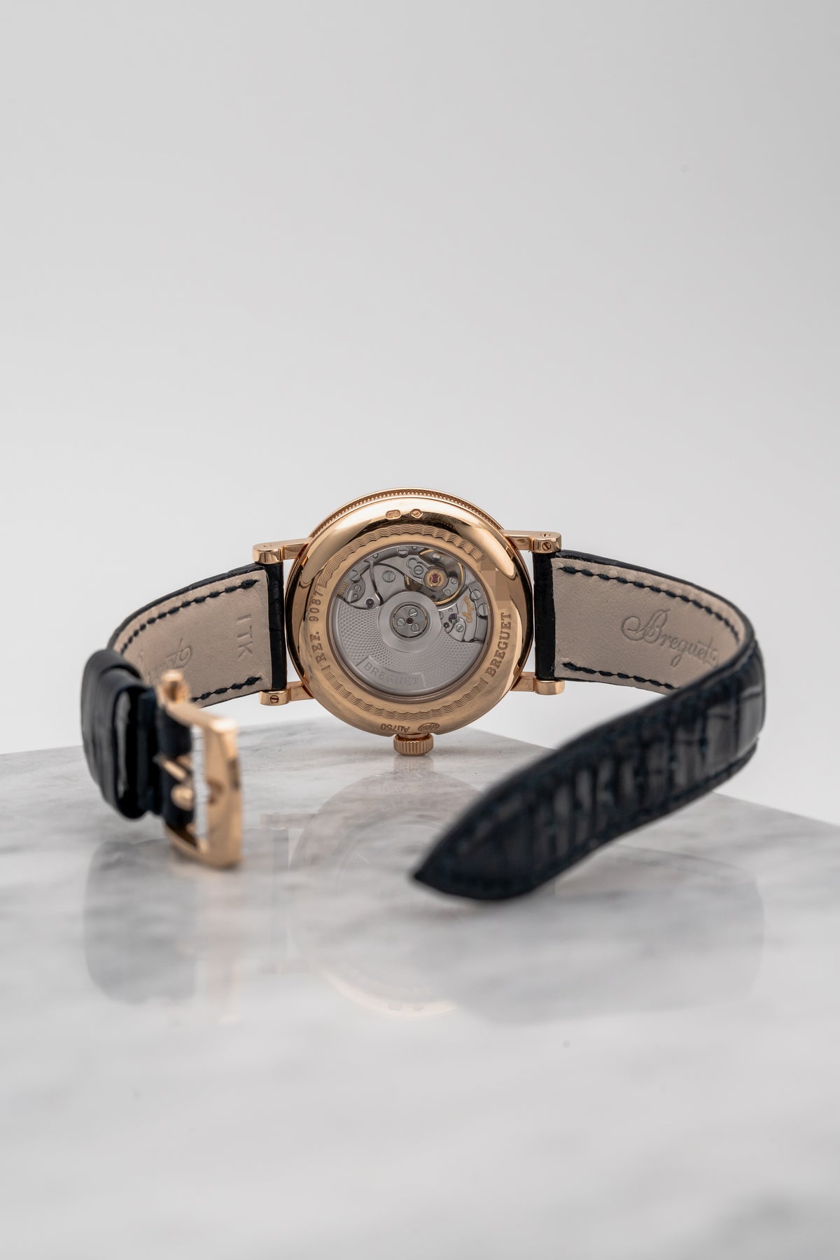 Breguet Classique Moonphase Enamel Dial 9087BR/29/964 White Grand Feu Dial