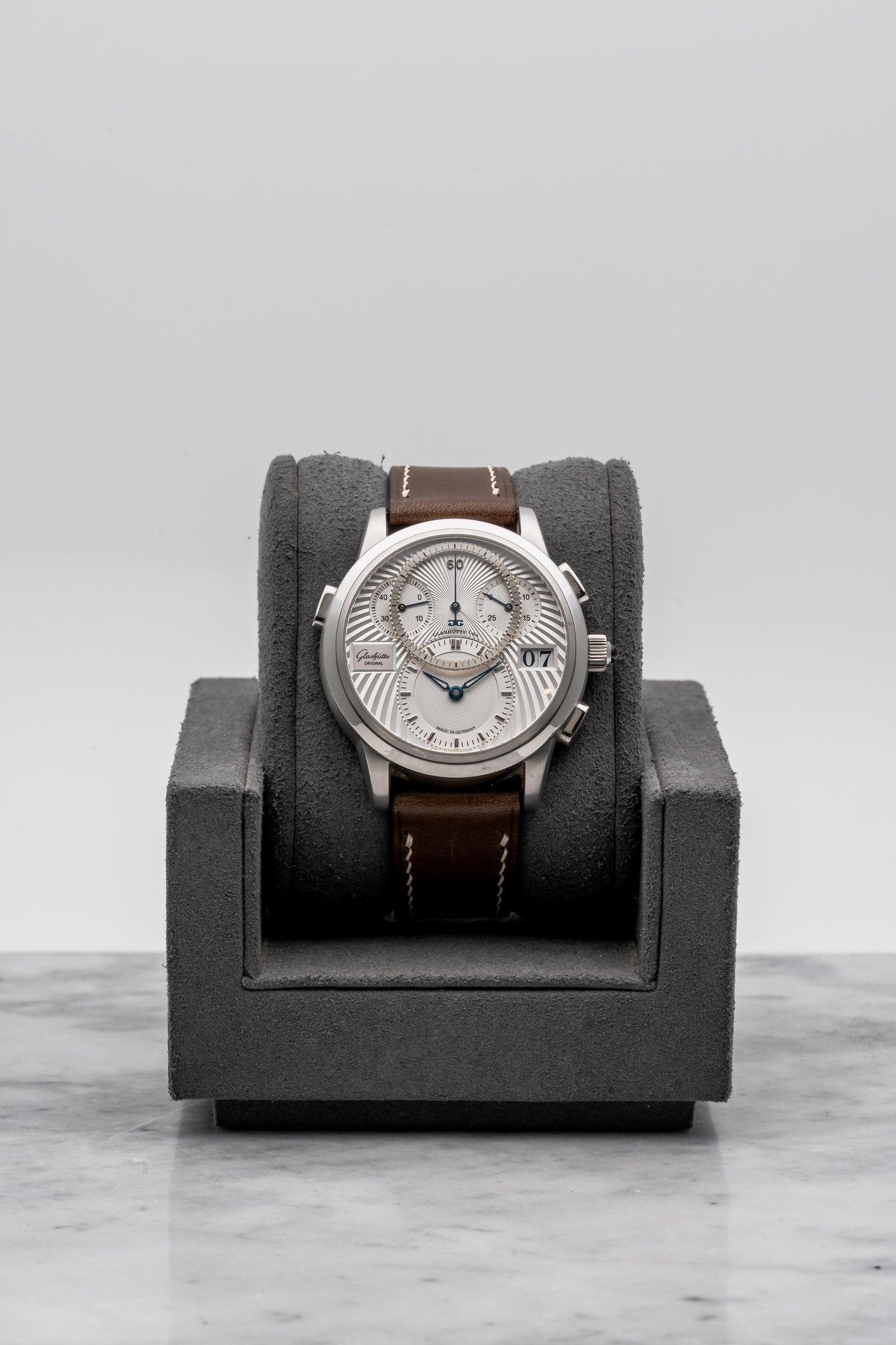 Glashütte Original PanoMaticChrono 95-01-03-03-04 Silver Dial (Limited to 200 Piece)