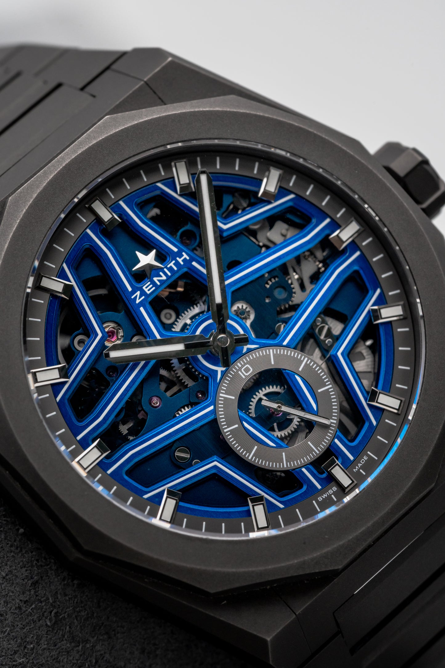 Zenith Defy Skeleton Night Surfer 97.9300.3620 Blue Dial