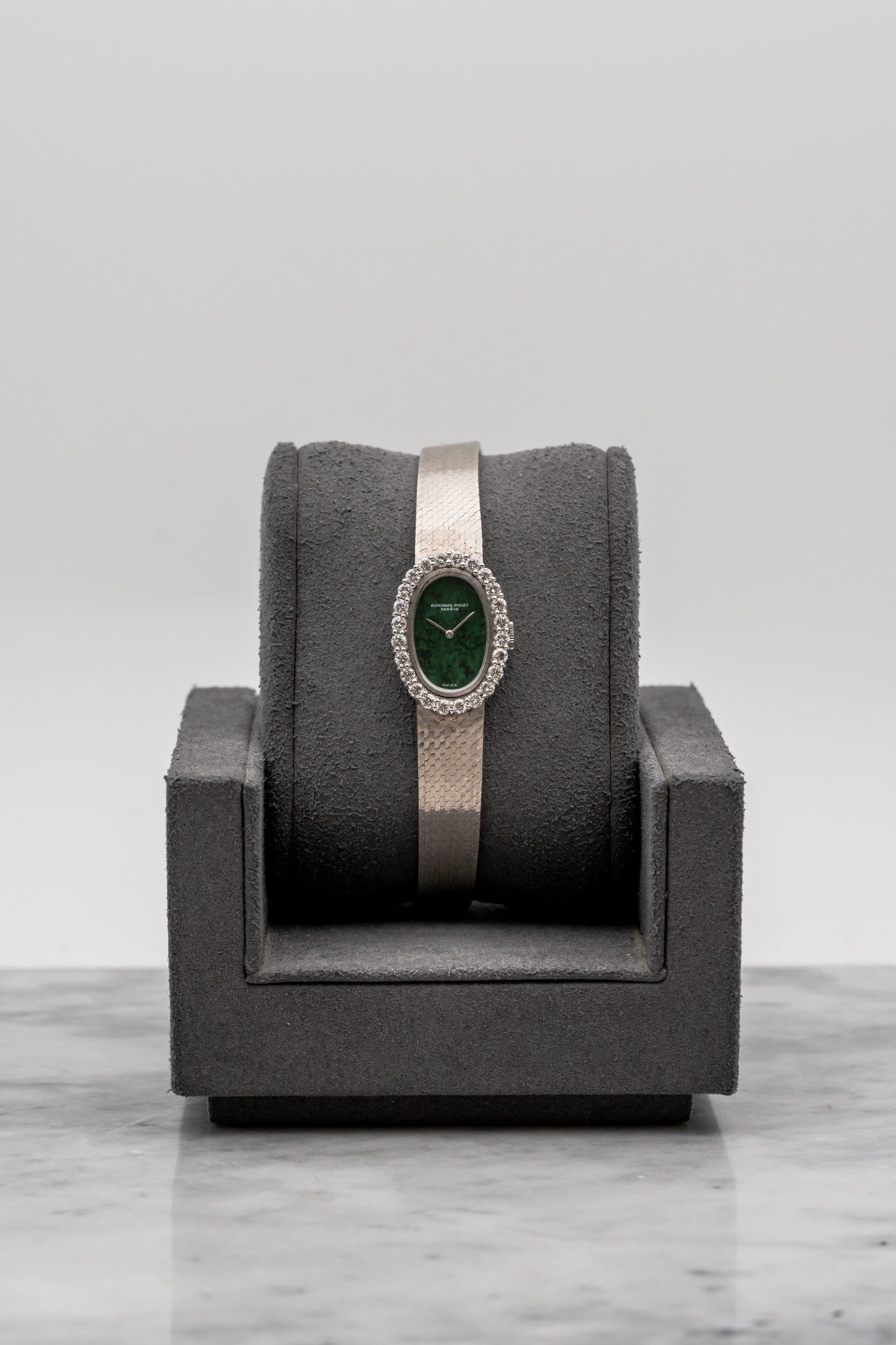 Audemars Piguet Vintage Ladies Mechanical Jade Dial