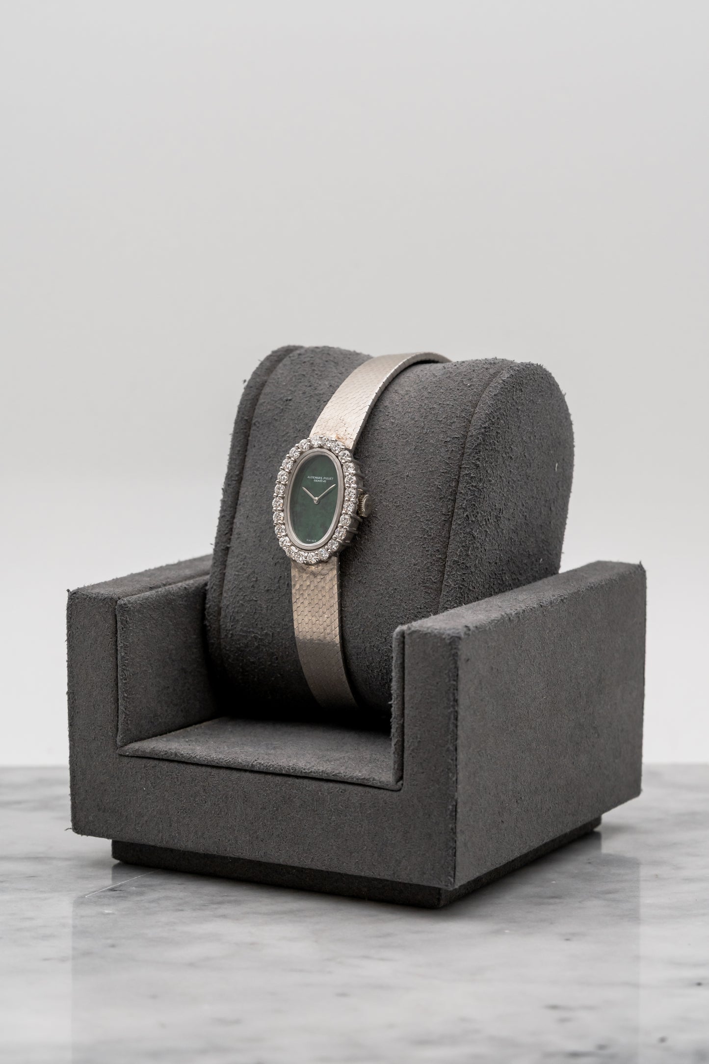 Audemars Piguet Vintage Ladies Mechanical Jade Dial