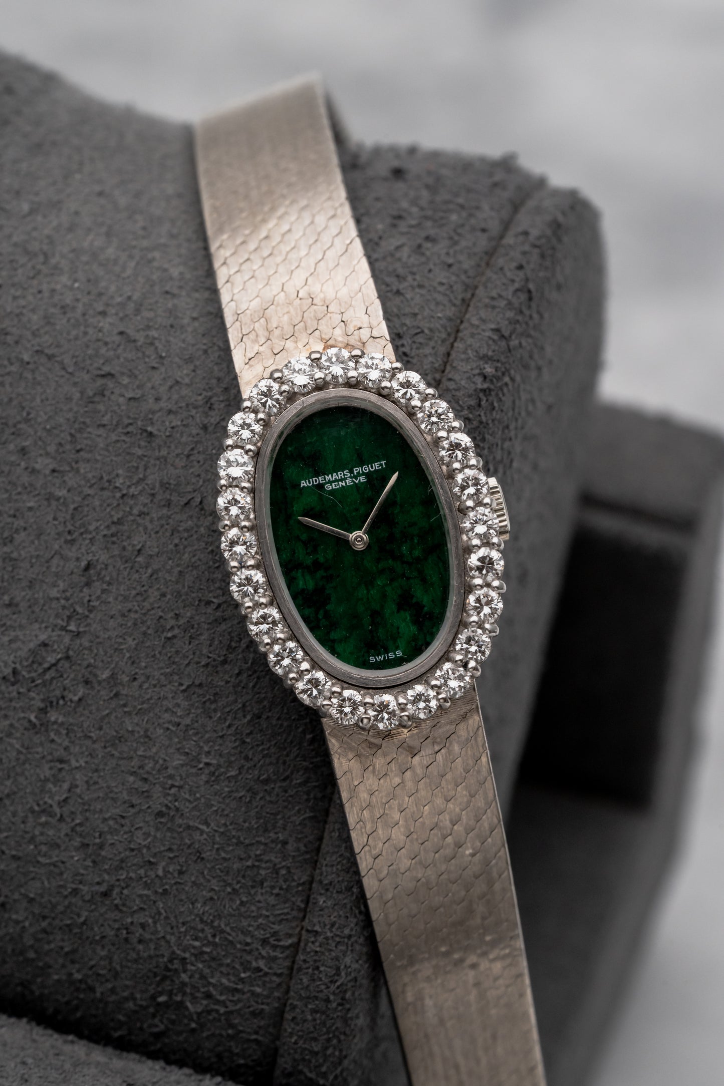 Audemars Piguet Vintage Ladies Mechanical Jade Dial