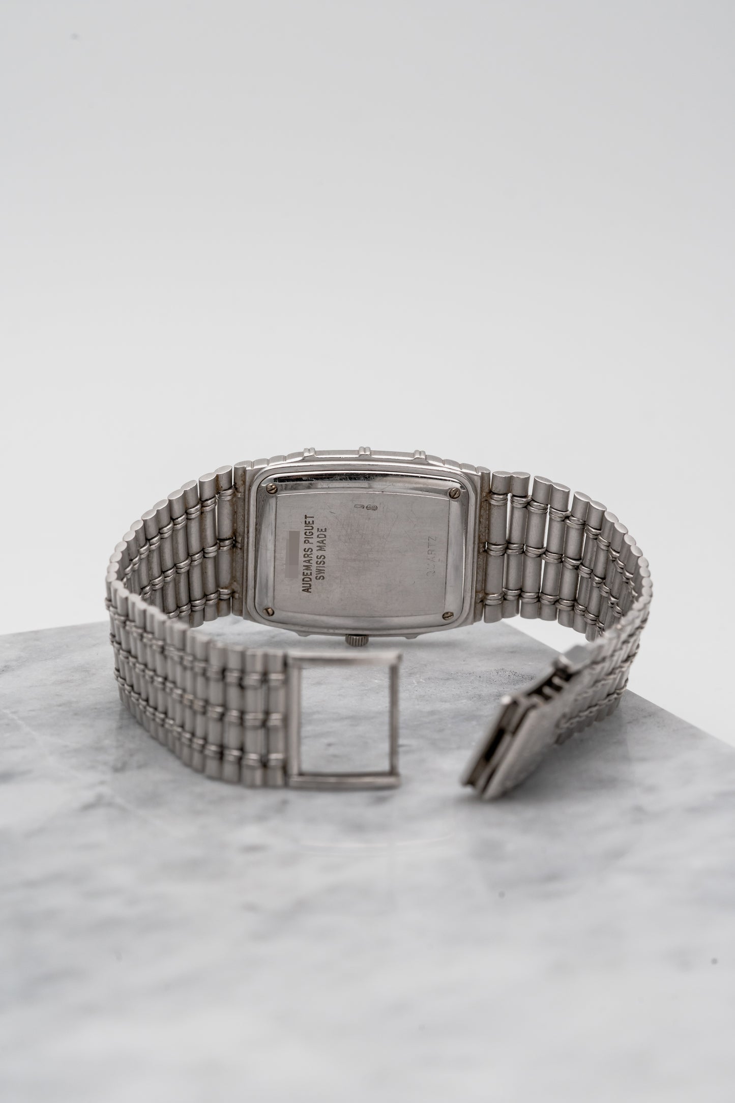 Audemars Piguet Bamboo White Gold Diamond / Sapphire Dial