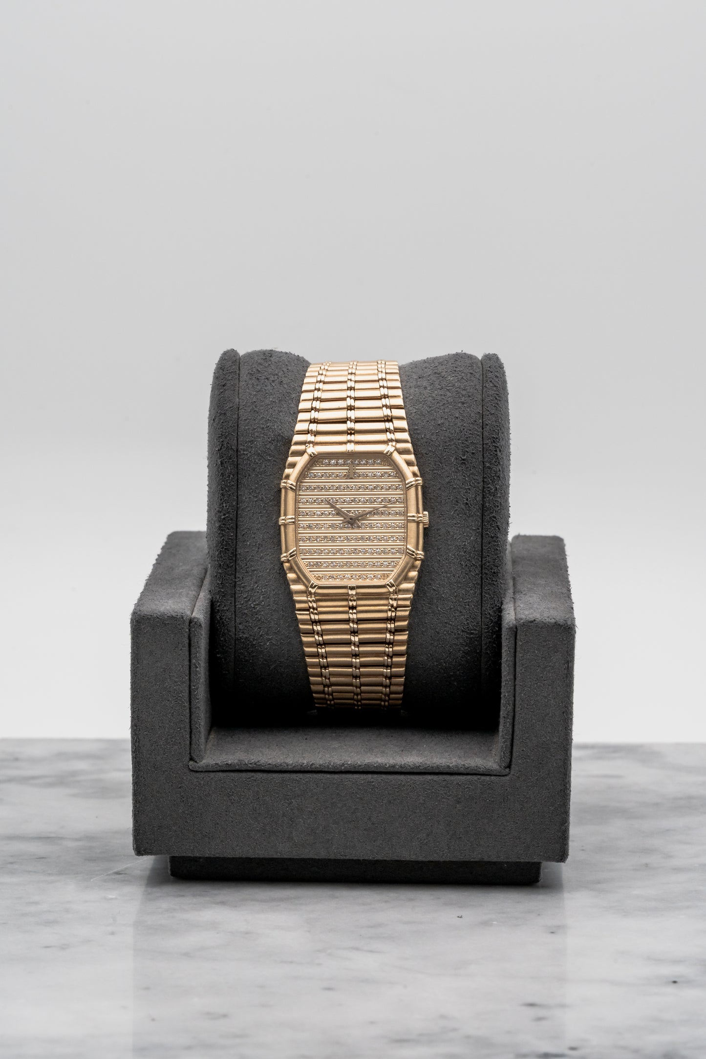 Audemars Piguet Bamboo Yellow Gold Pavé Dial