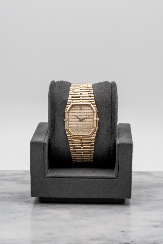 Audemars Piguet Bamboo Yellow Gold Pavé Dial
