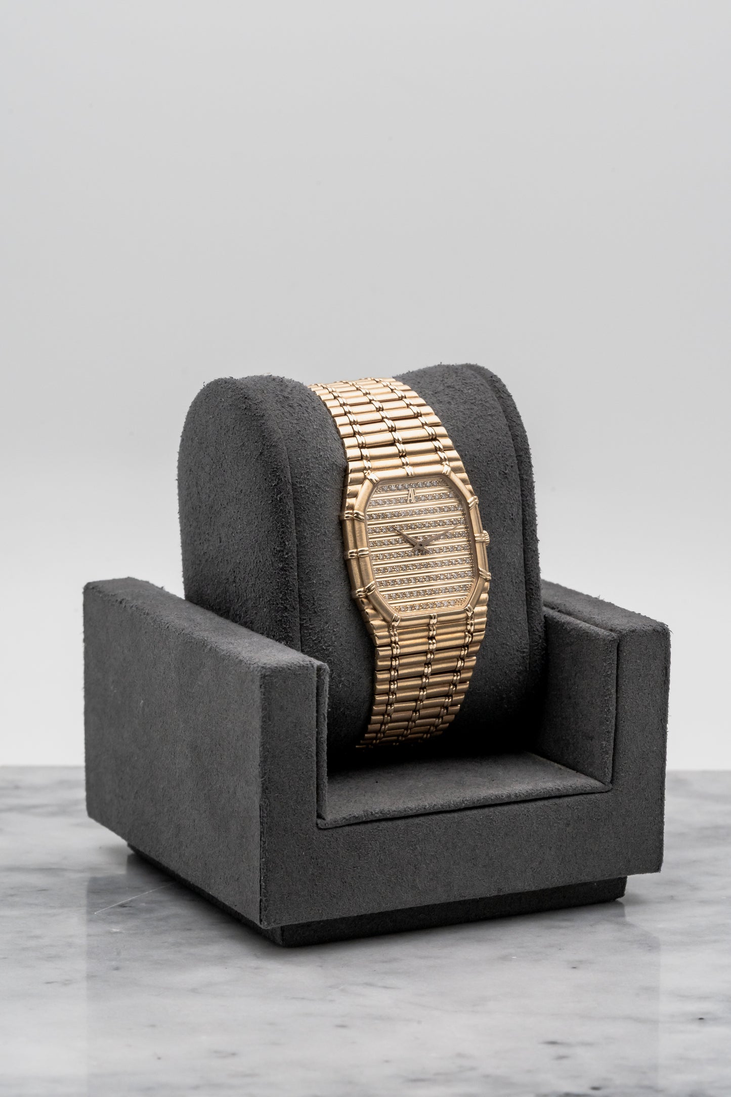Audemars Piguet Bamboo Yellow Gold Pavé Dial
