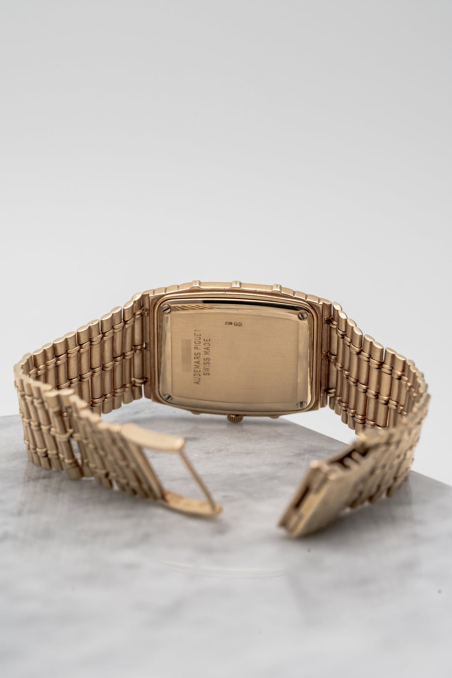 Audemars Piguet Bamboo Yellow Gold Pavé Dial