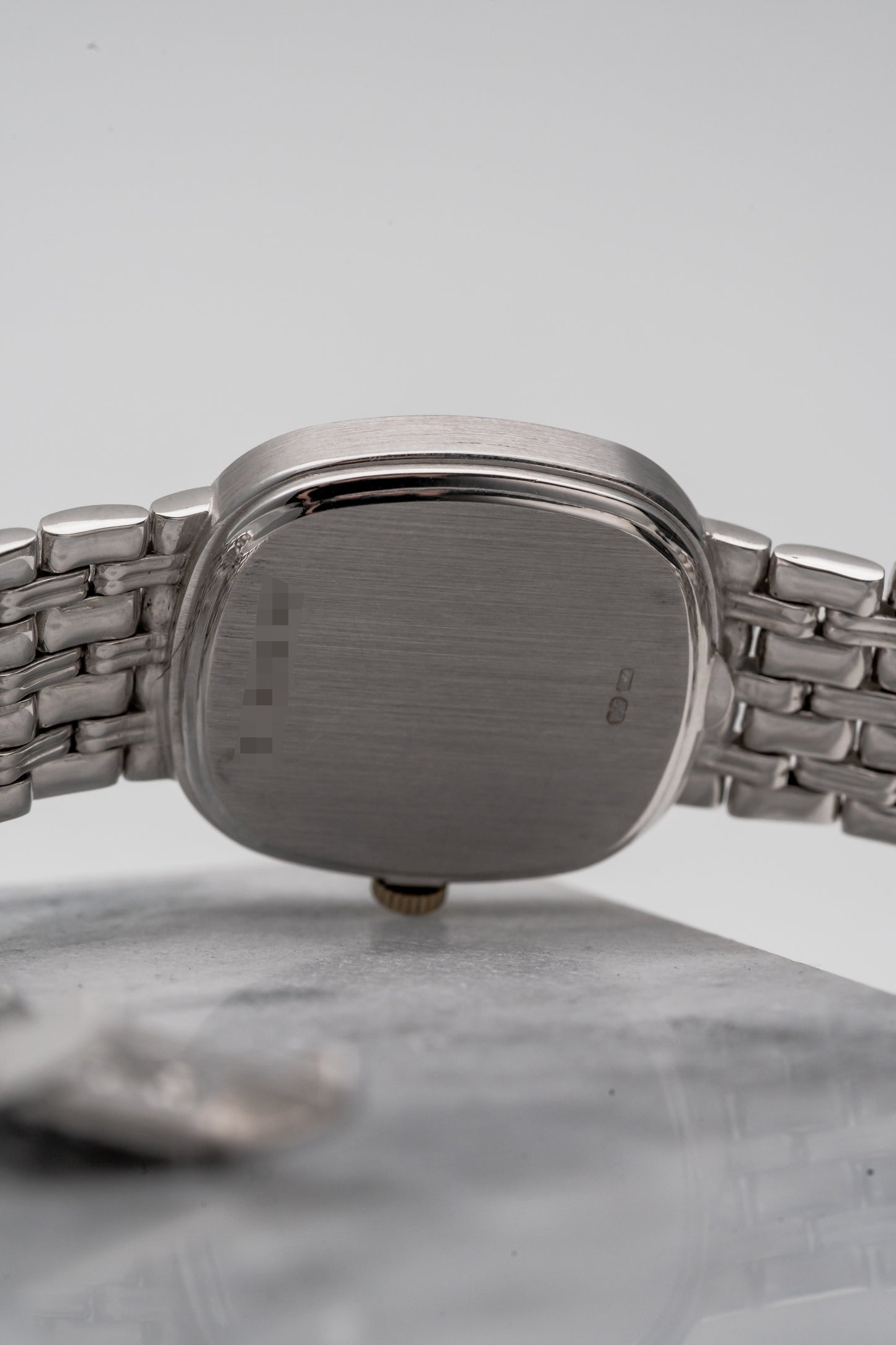 Audemars Piguet Ladies Cobra Black Dial Diamond Bezel White Gold Manual-Winding