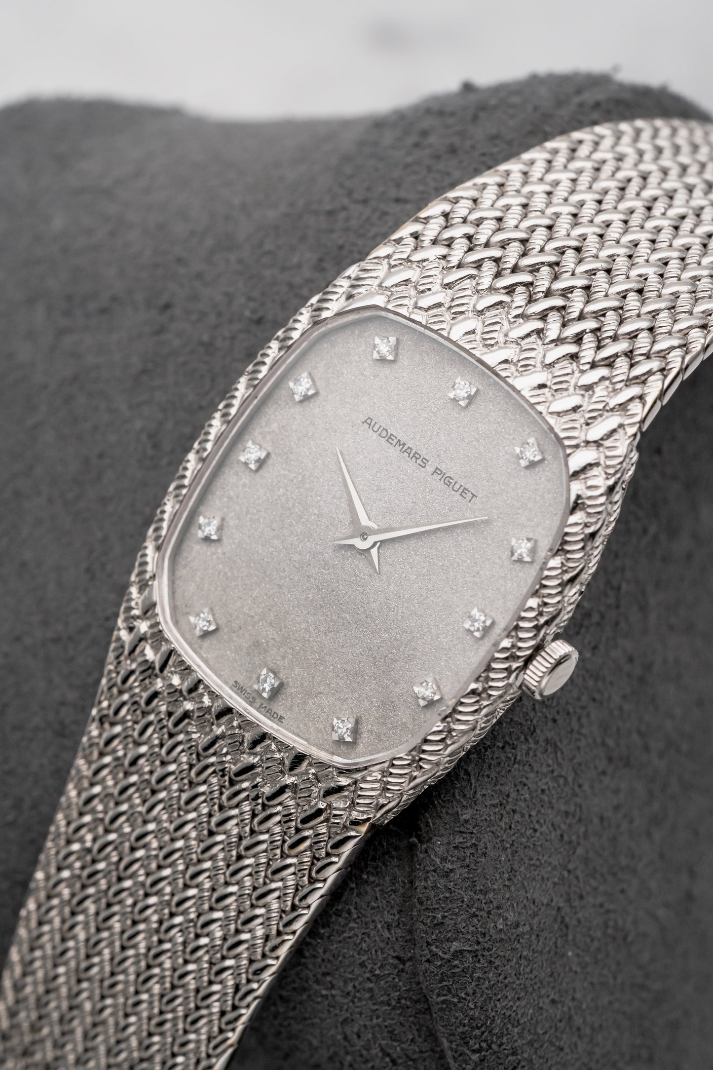 Audemars Piguet Cobra Silver Diamond Dial
