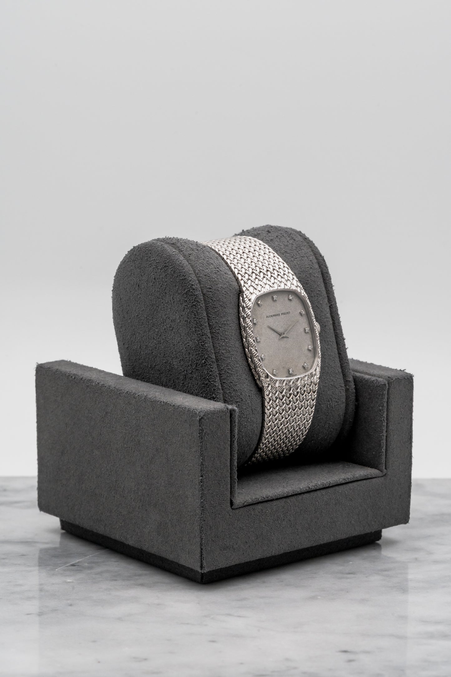 Audemars Piguet Cobra Silver Diamond Dial