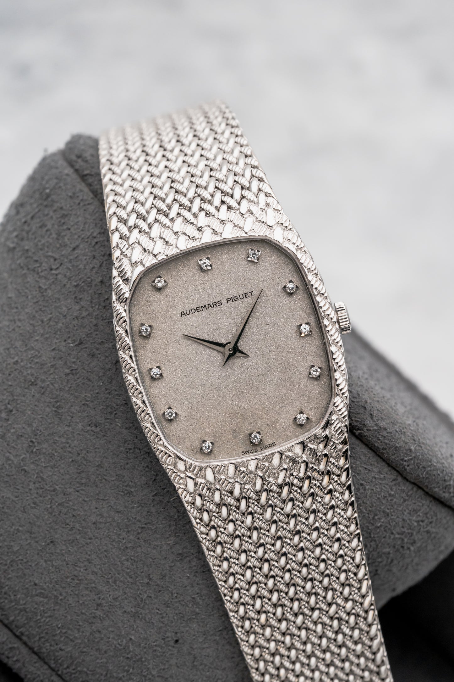 Audemars Piguet Cobra Silver Diamond Dial