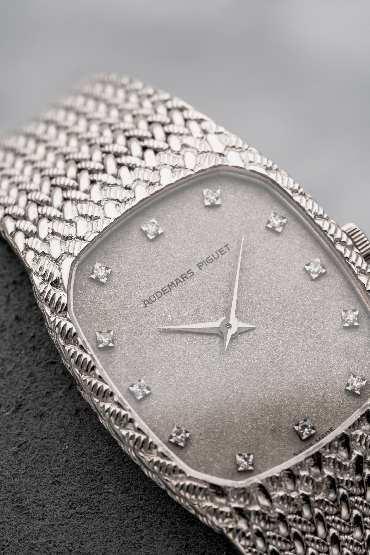 Audemars Piguet Cobra Silver Diamond Dial
