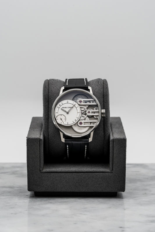 Armin Strom Gravity Equal Force AS10 – Stainless Steel, Black Dial
