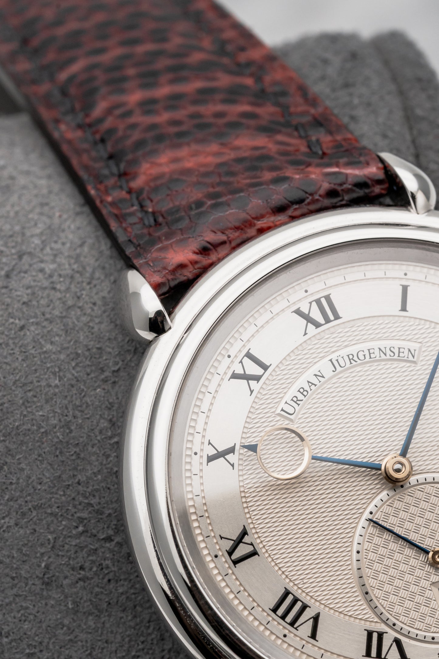Urban Jürgensen Big 8, Platinum Dial