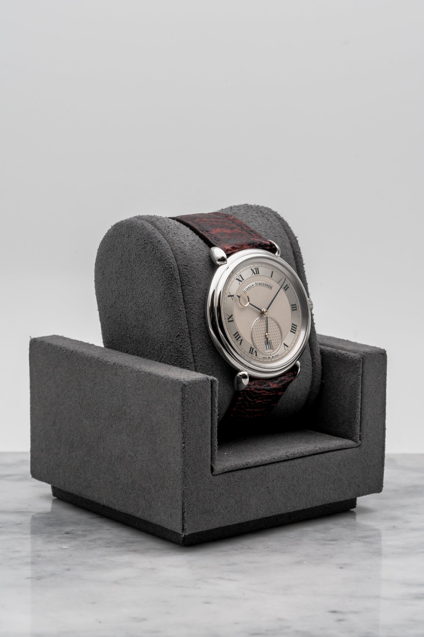 Urban Jürgensen Big 8, Platinum Dial