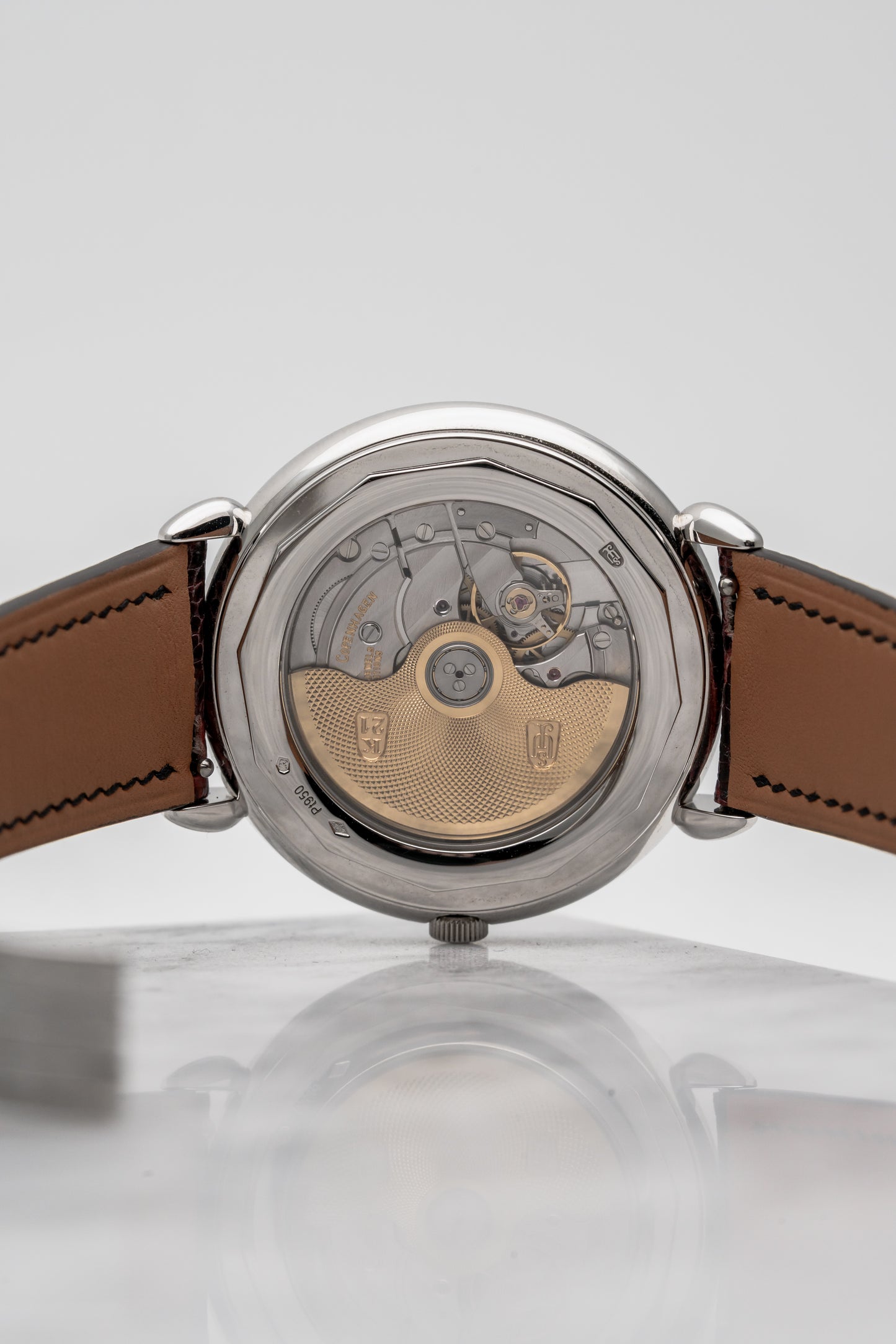 Urban Jürgensen Big 8, Platinum Dial