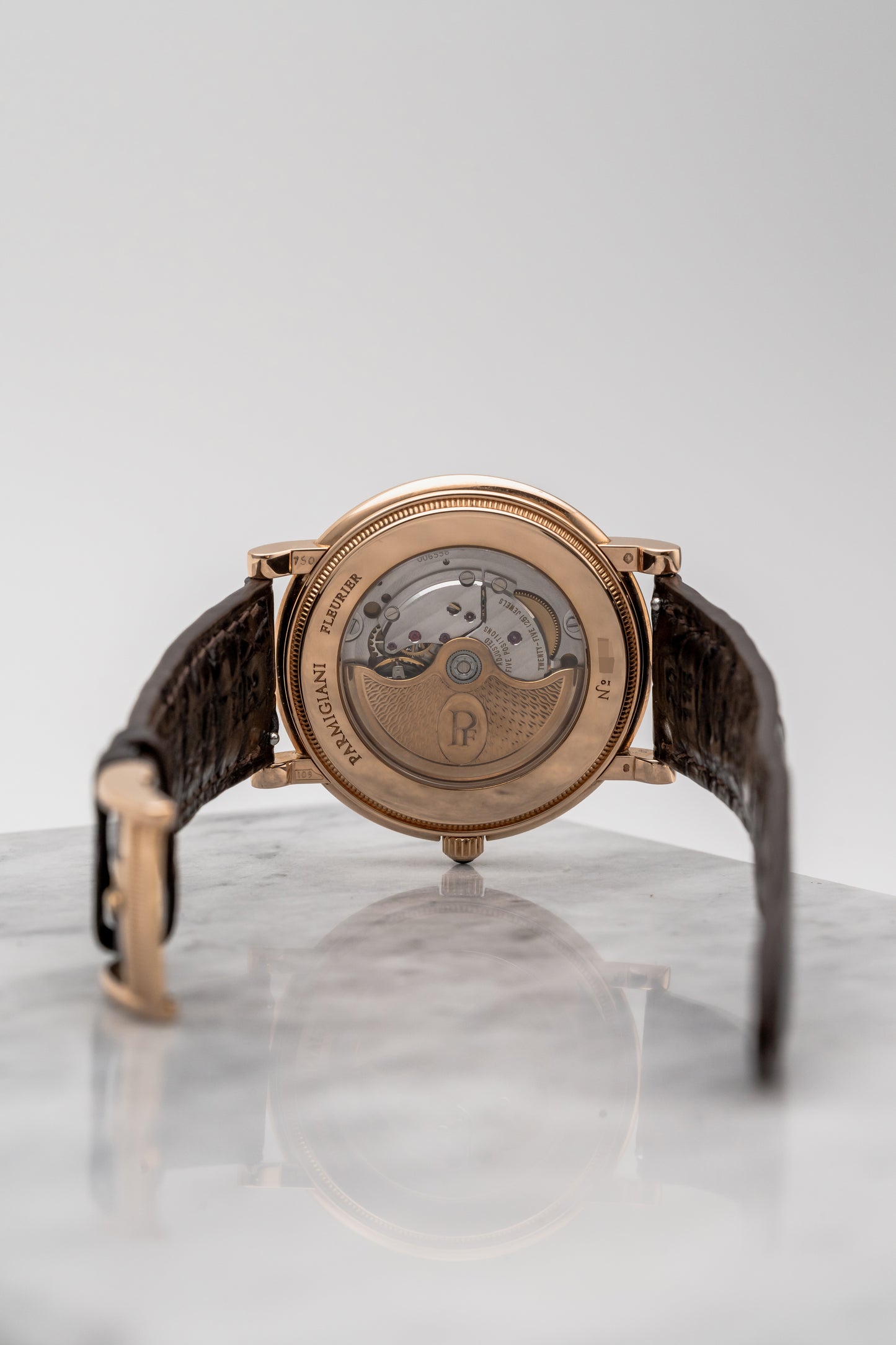 Parmigiani Fleurier Toric Automatic C00742 Silver Guilloché Dial