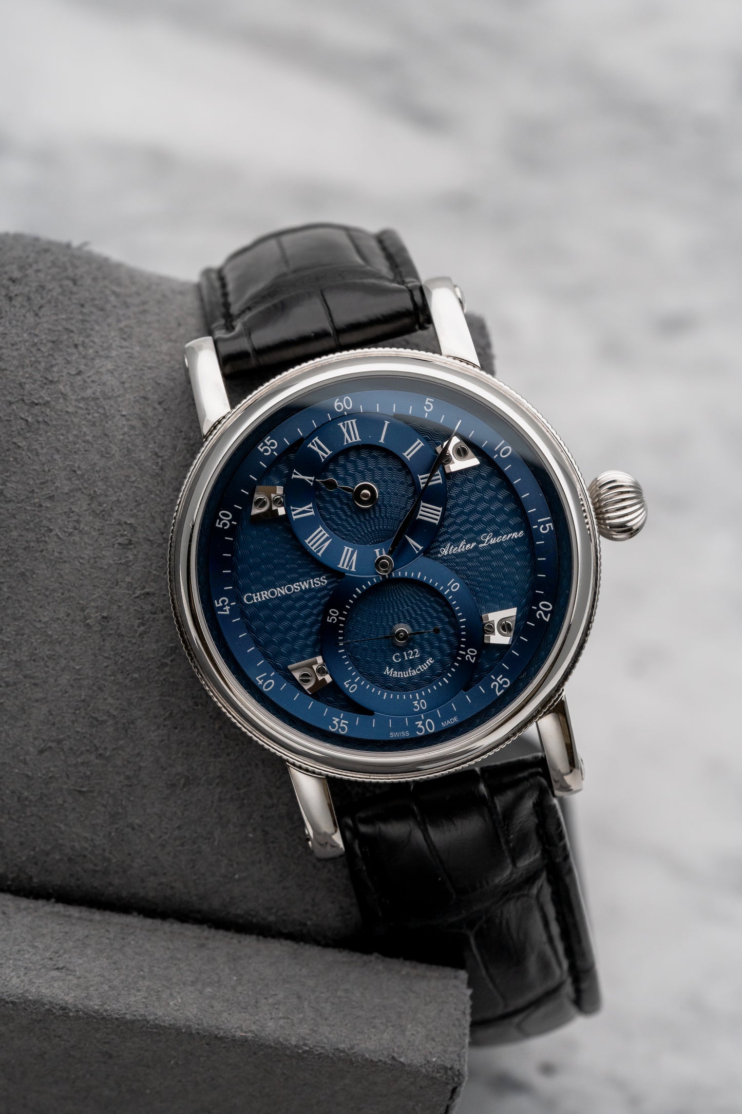 Chronoswiss Flying Regulator CH-1243.3 Blue Dial