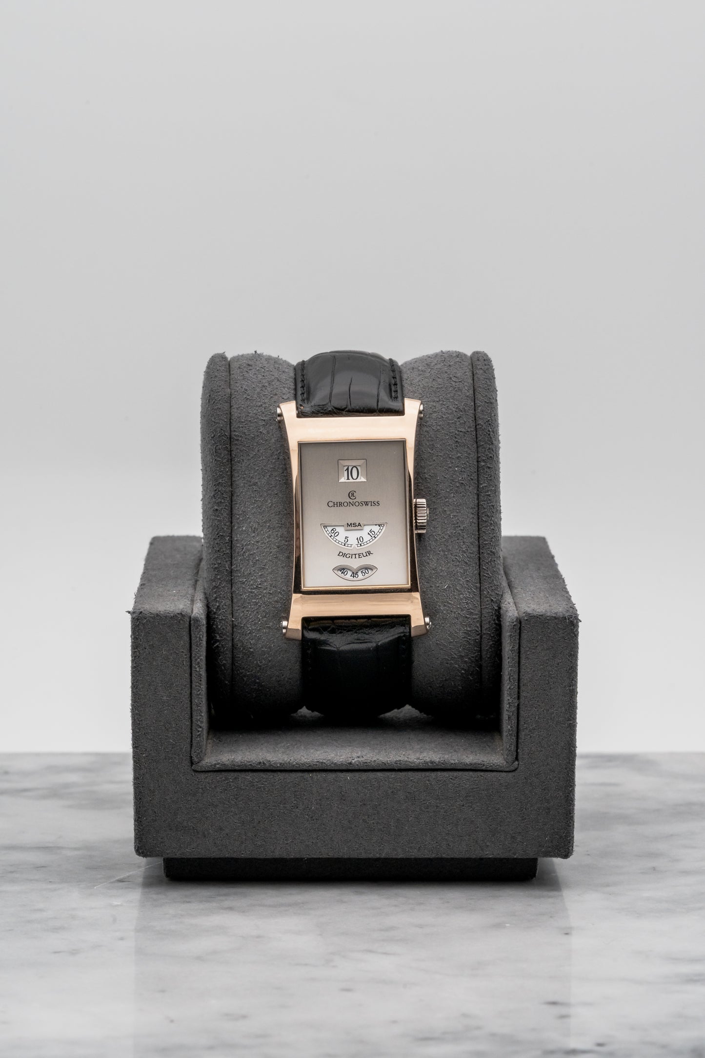 Chronoswiss Digiteur CH1371, Silver Dial