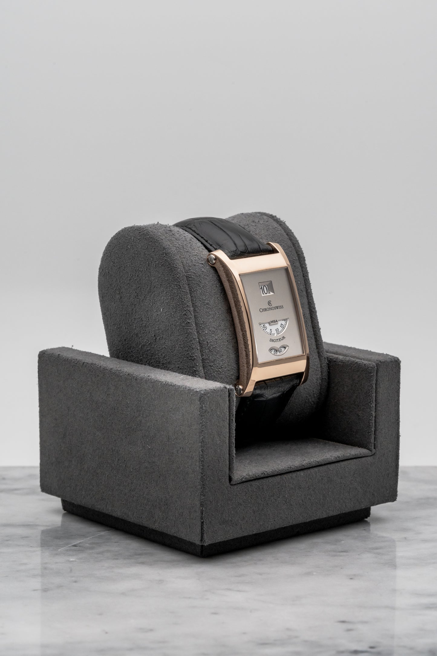 Chronoswiss Digiteur CH1371, Silver Dial