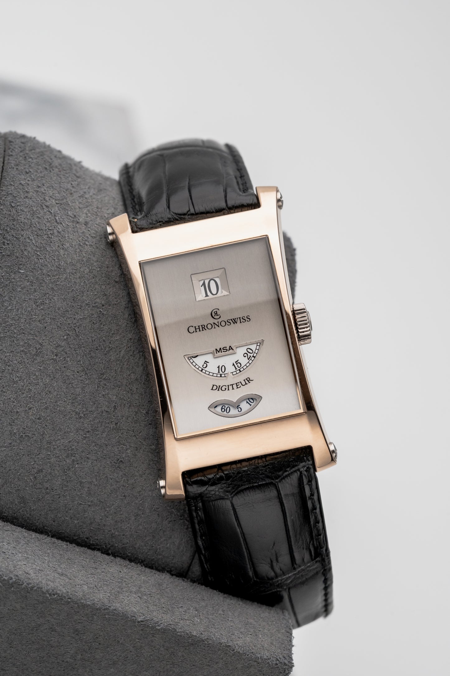 Chronoswiss Digiteur CH1371, Silver Dial